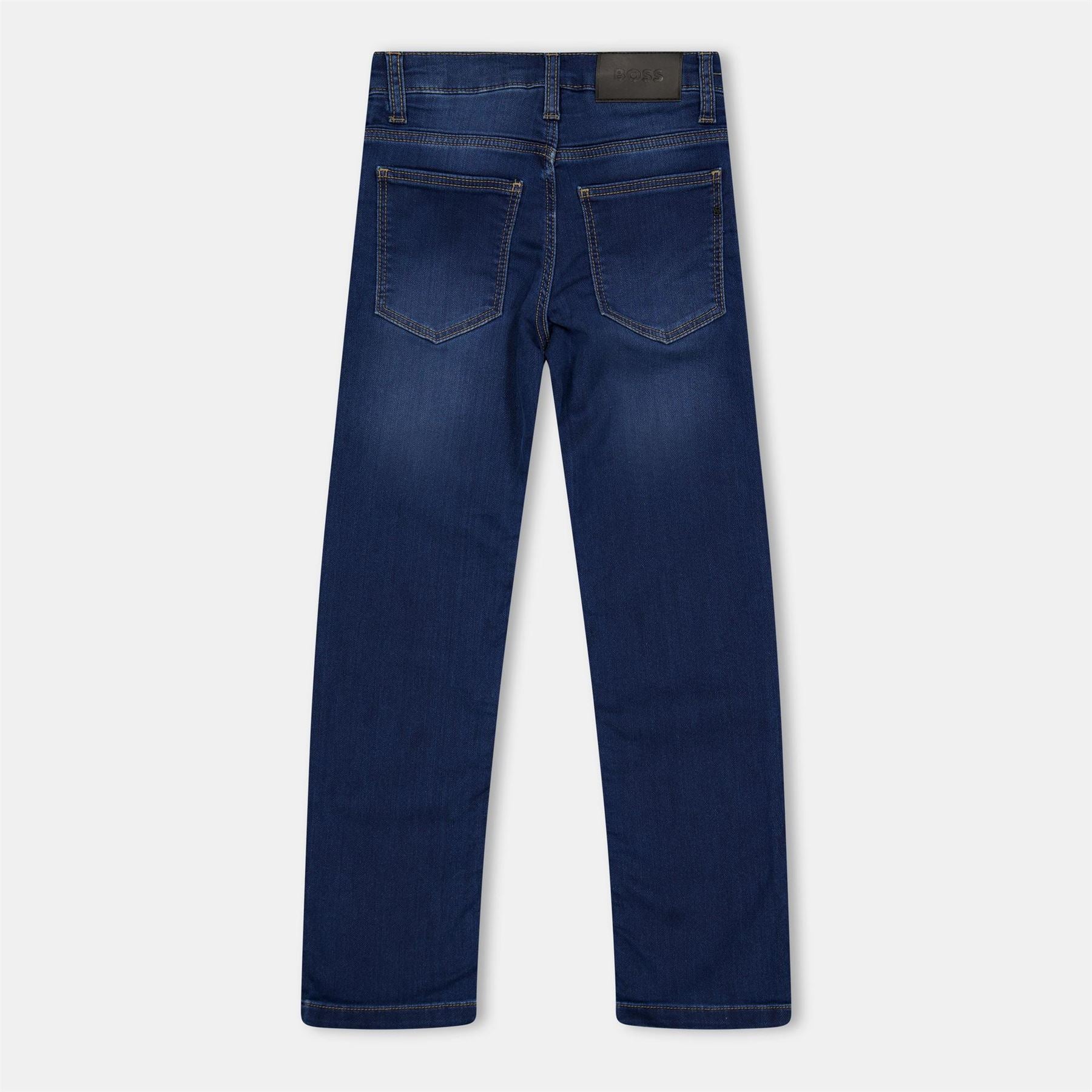 Boss Durable Denim Straight Leg Jeans