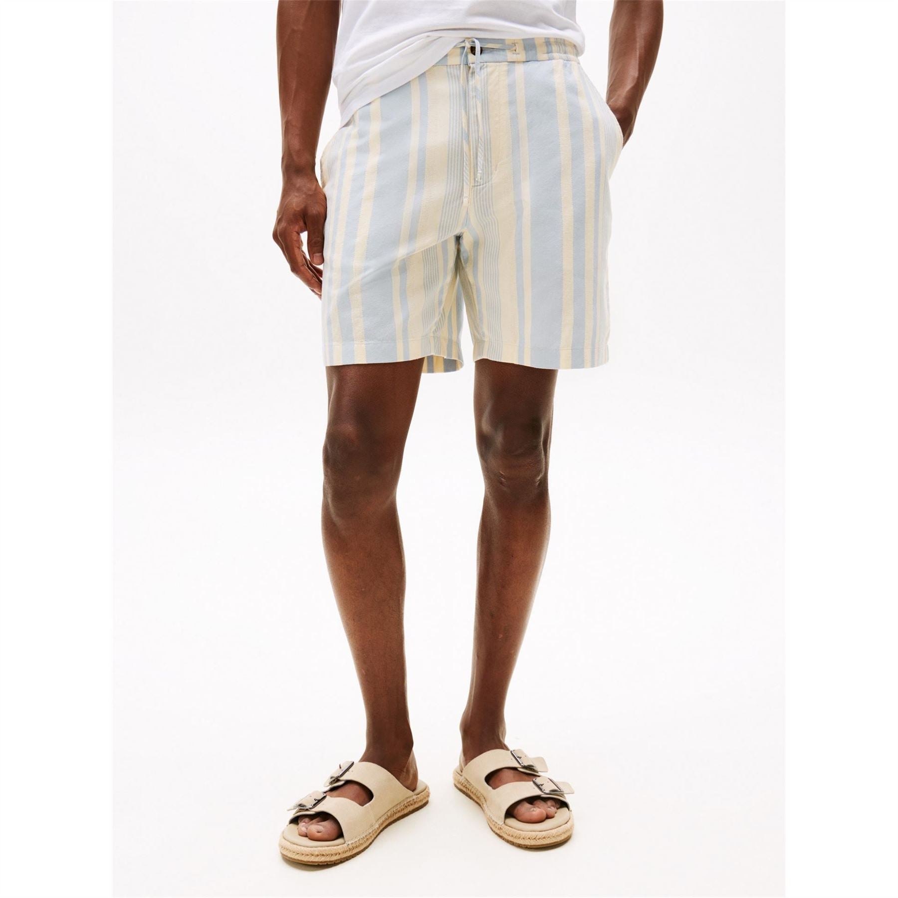 Tommy Hilfiger Woven Stripe Tracksuit Shorts