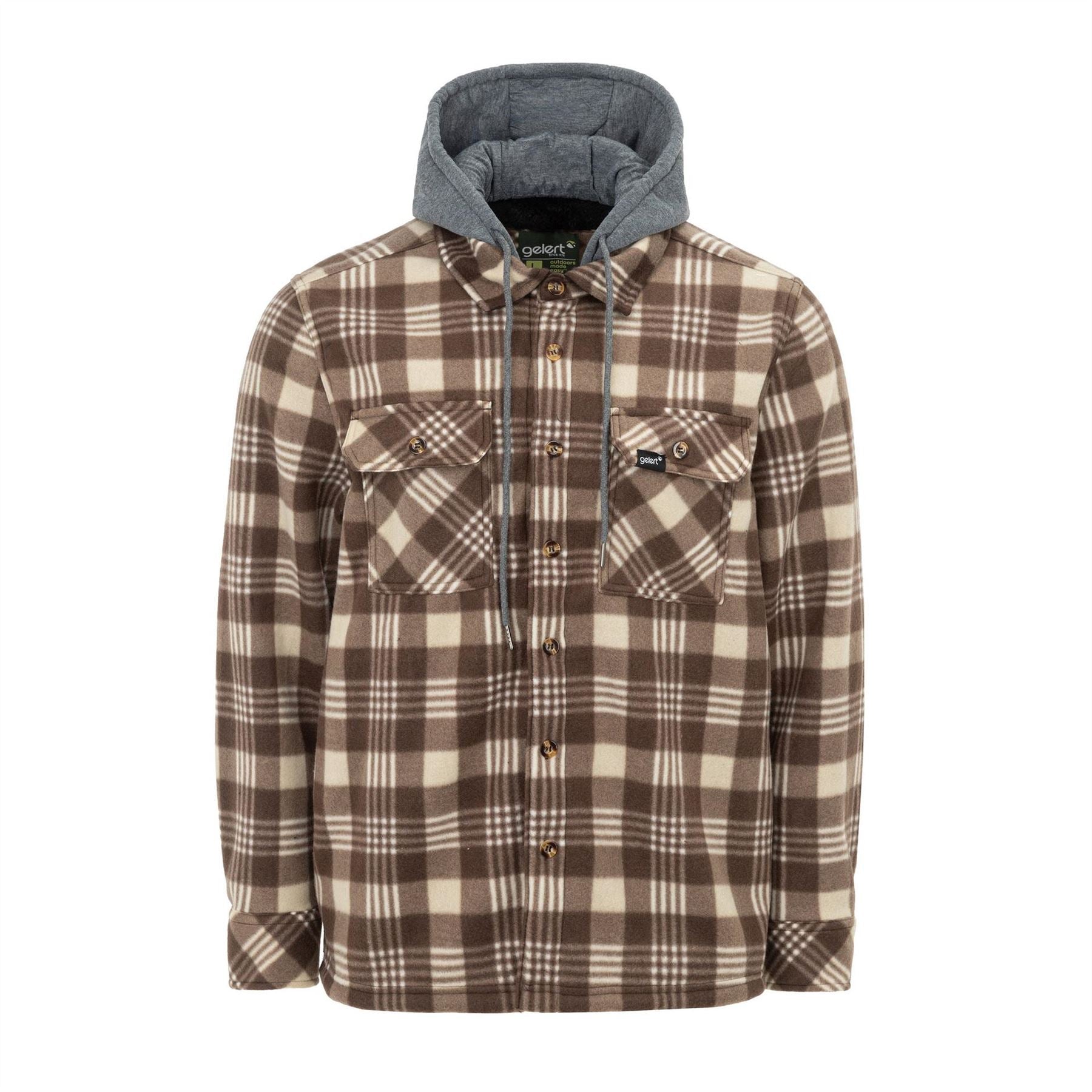 Gelert Mens Sherpa Hooded Jacket