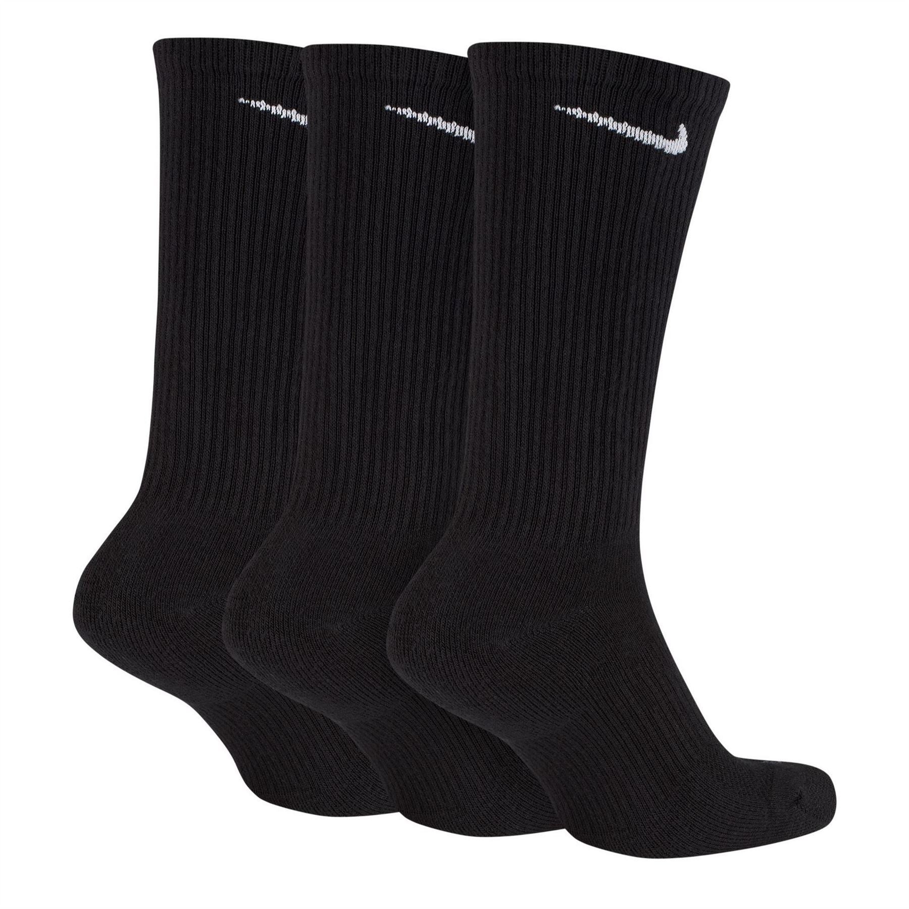 Nike Mens 3 Pack Crew Socks
