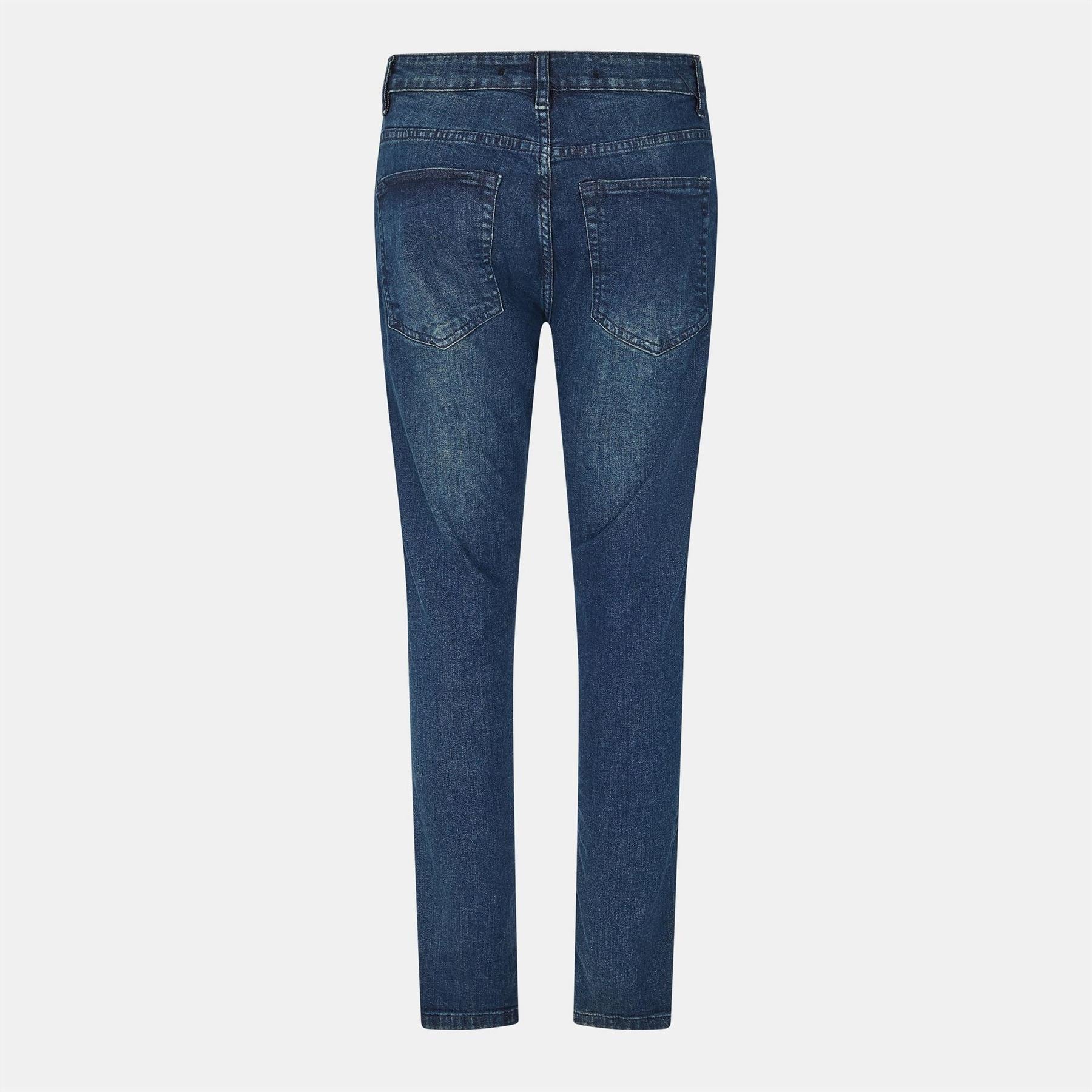 Brave Soul Blue Biker Jean