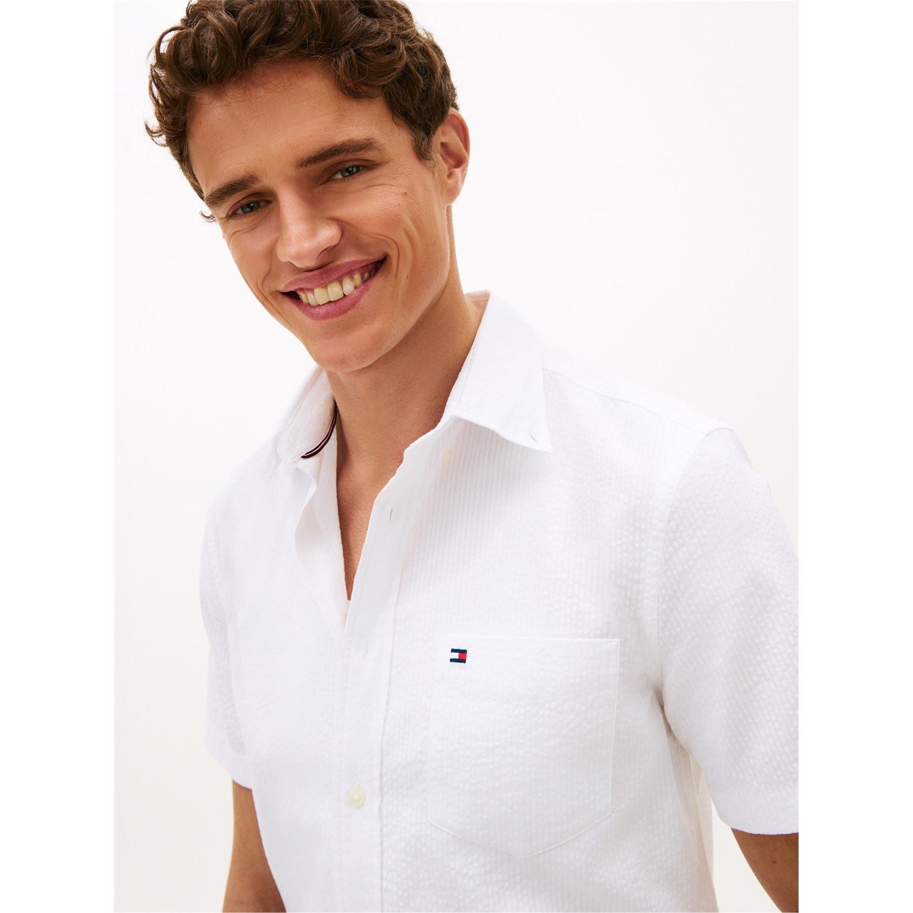 Tommy Hilfiger Solid Ss Rf Shirt