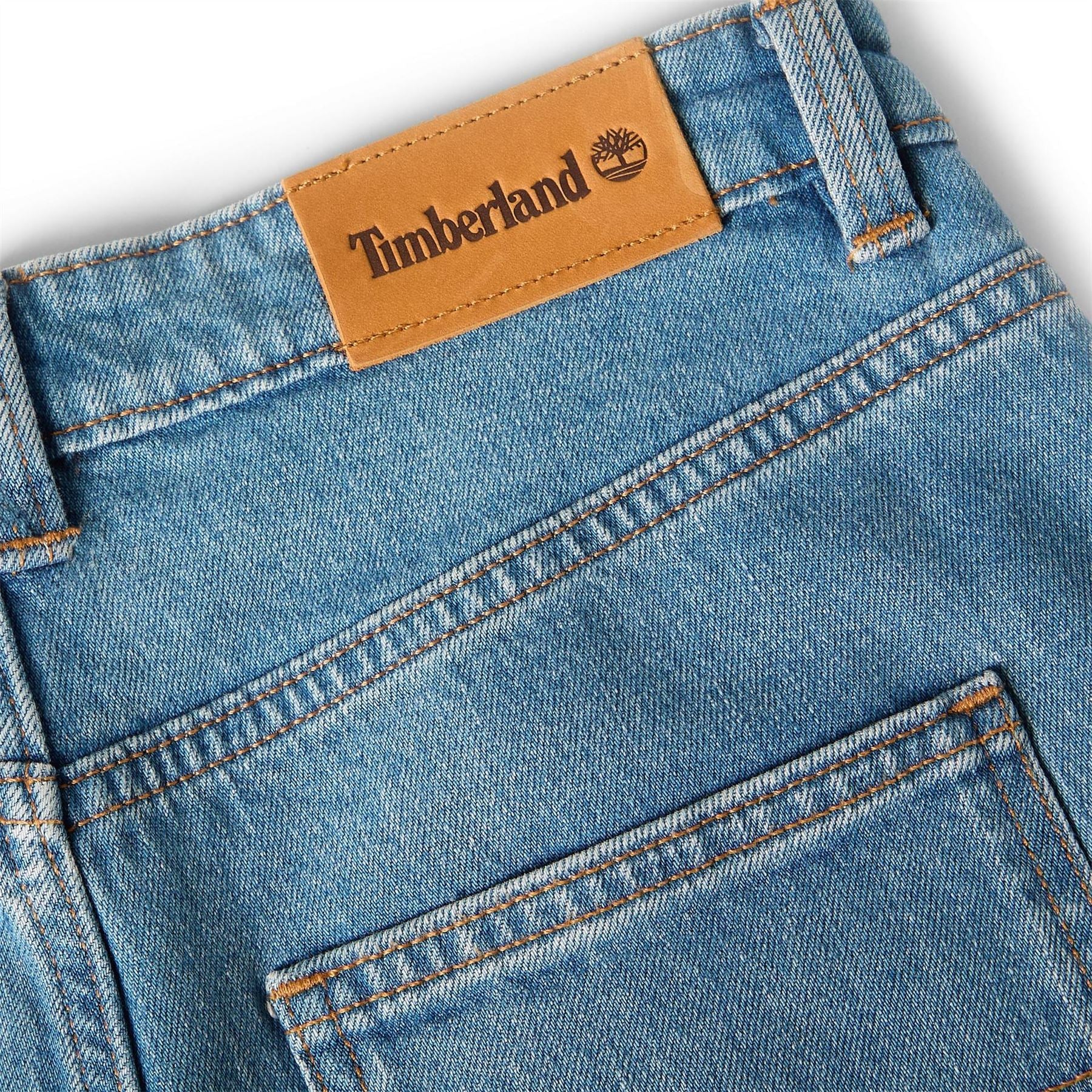 Timberland Denim Straight Pants Light Shade