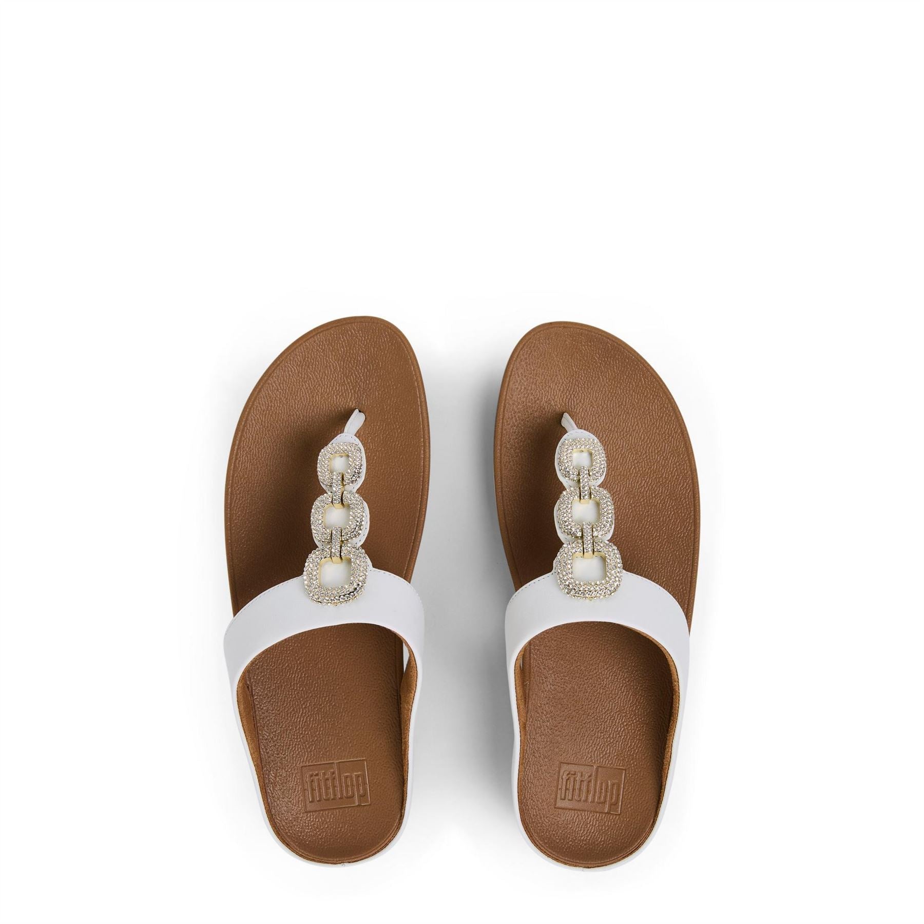 Fitflop Thong Low Heel Wedge Flip Flops