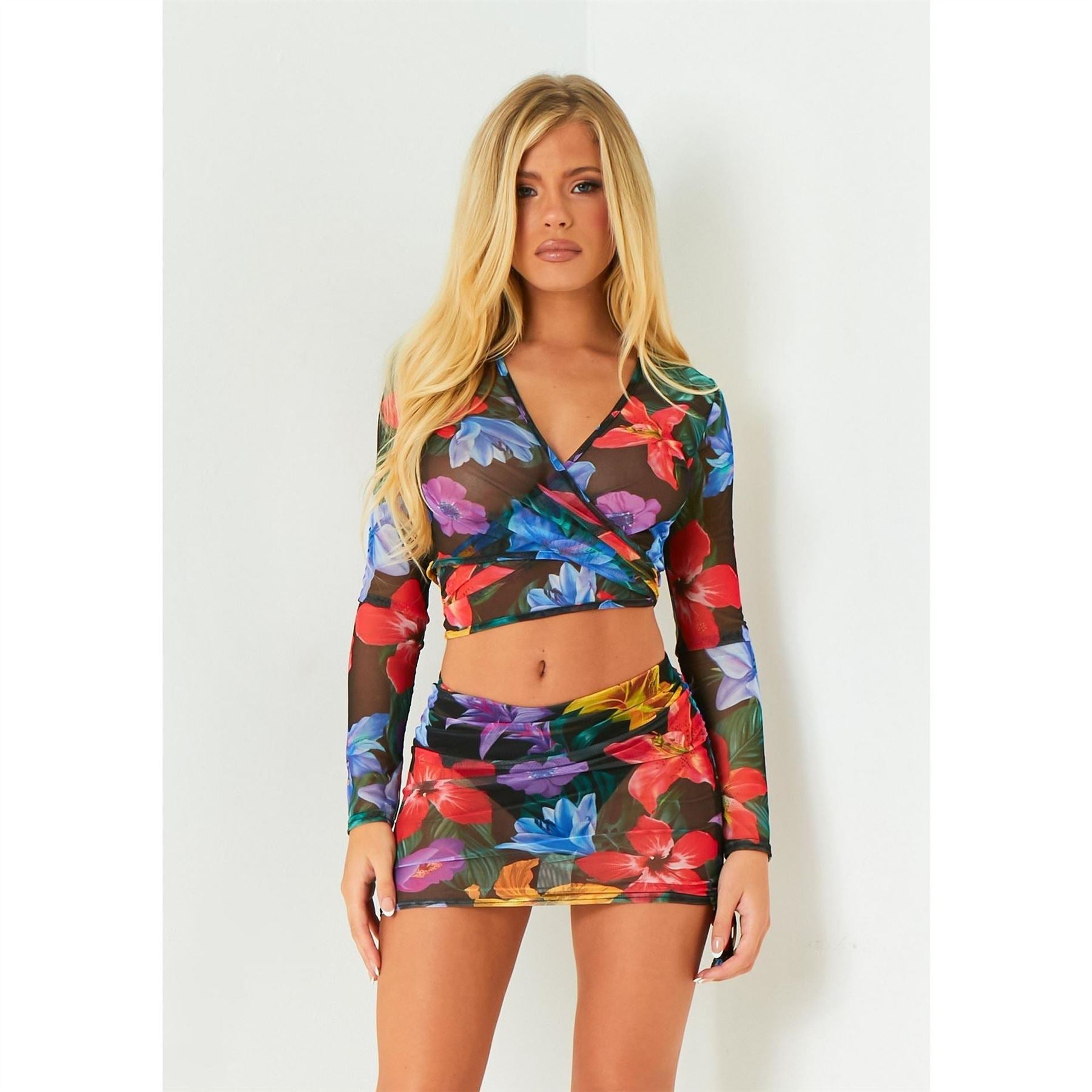 Missy Empire Tie Front Beach Top