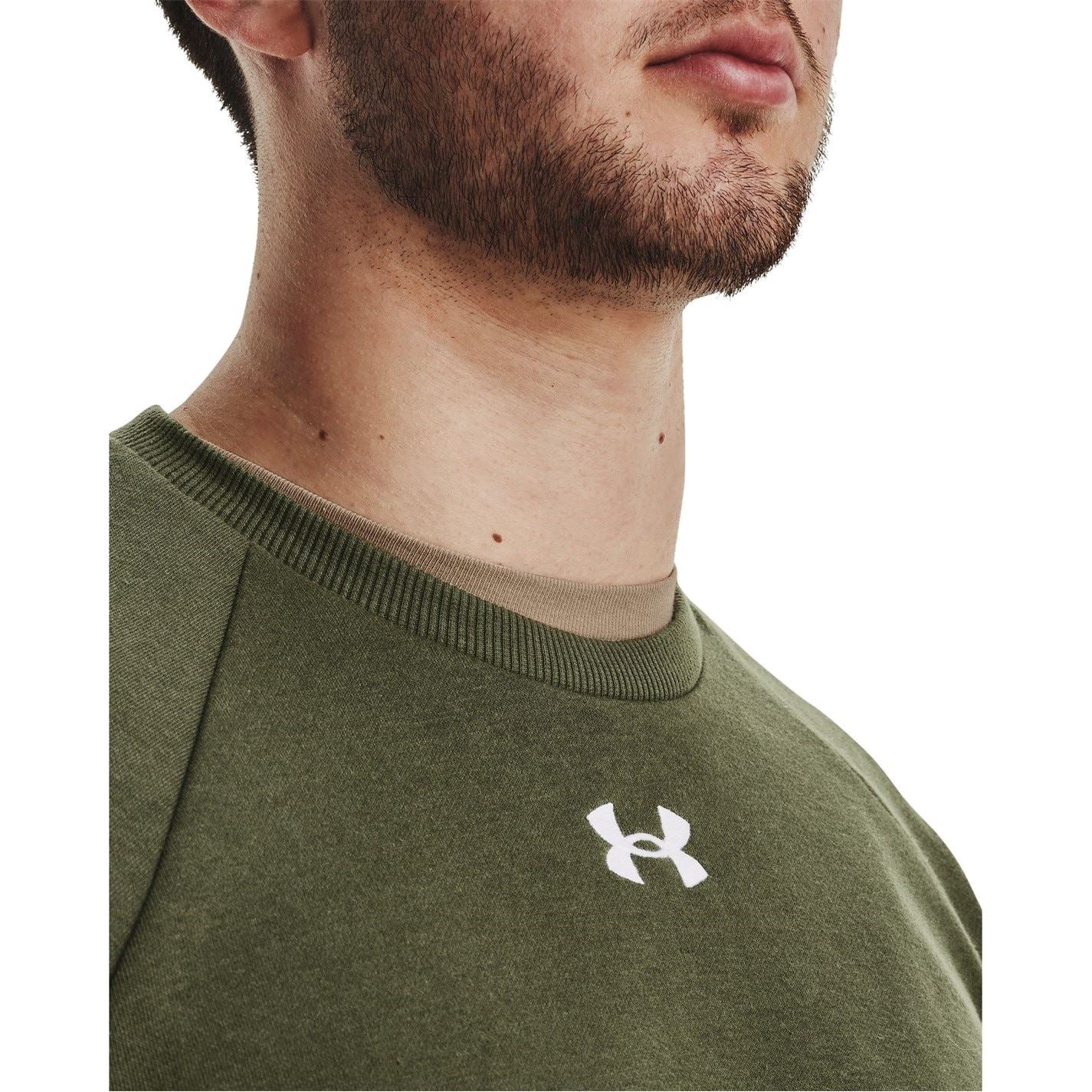 Under Armour Mens Armour Ua Rival Fleece Crew