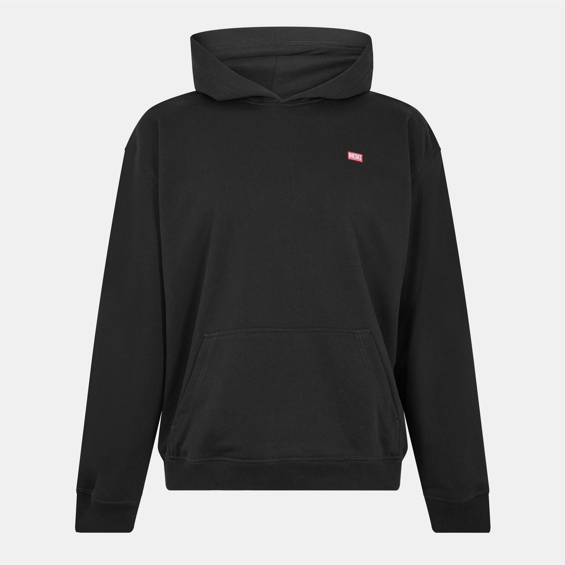 Diesel Boxt Hood Relaxed Fit Long Sleeve Sweatshirt