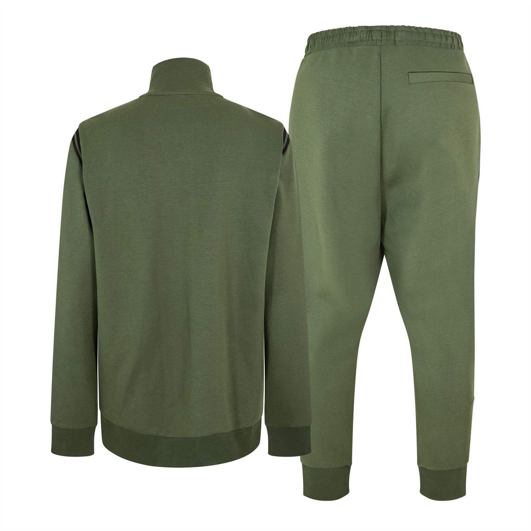 Boss Zip Neck Long Sleeve Sweatshirt Jogger Full Tracksuit