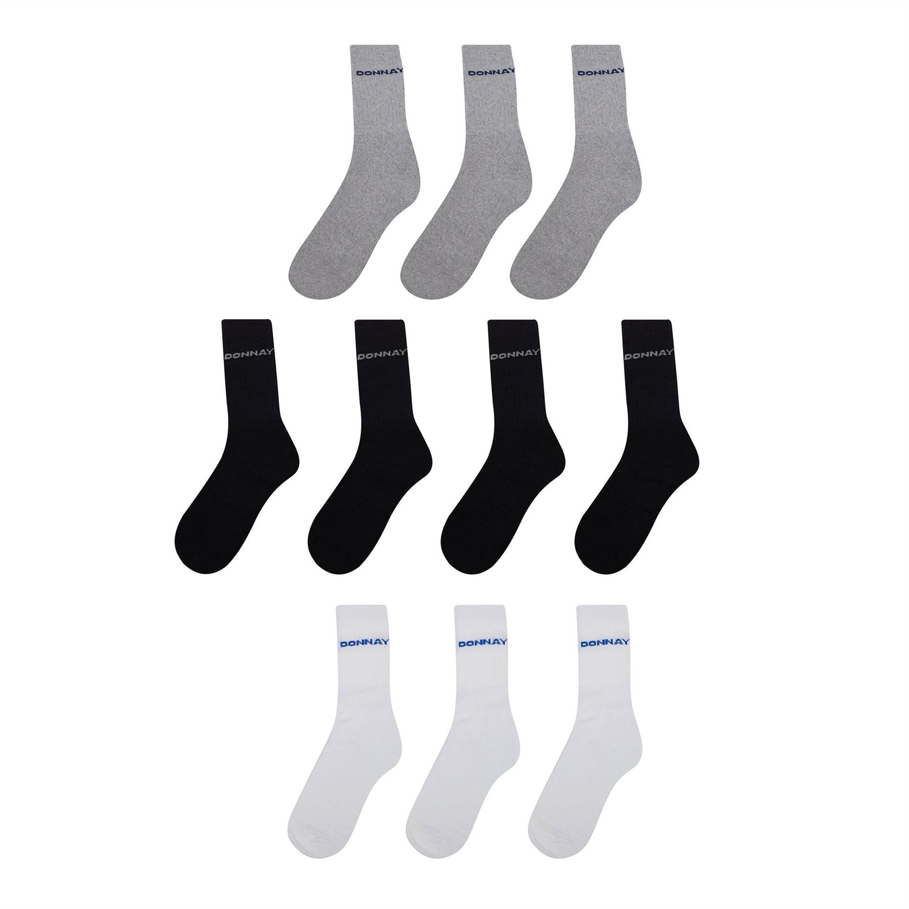 Donnay 10 Pack Crew Socks Junior