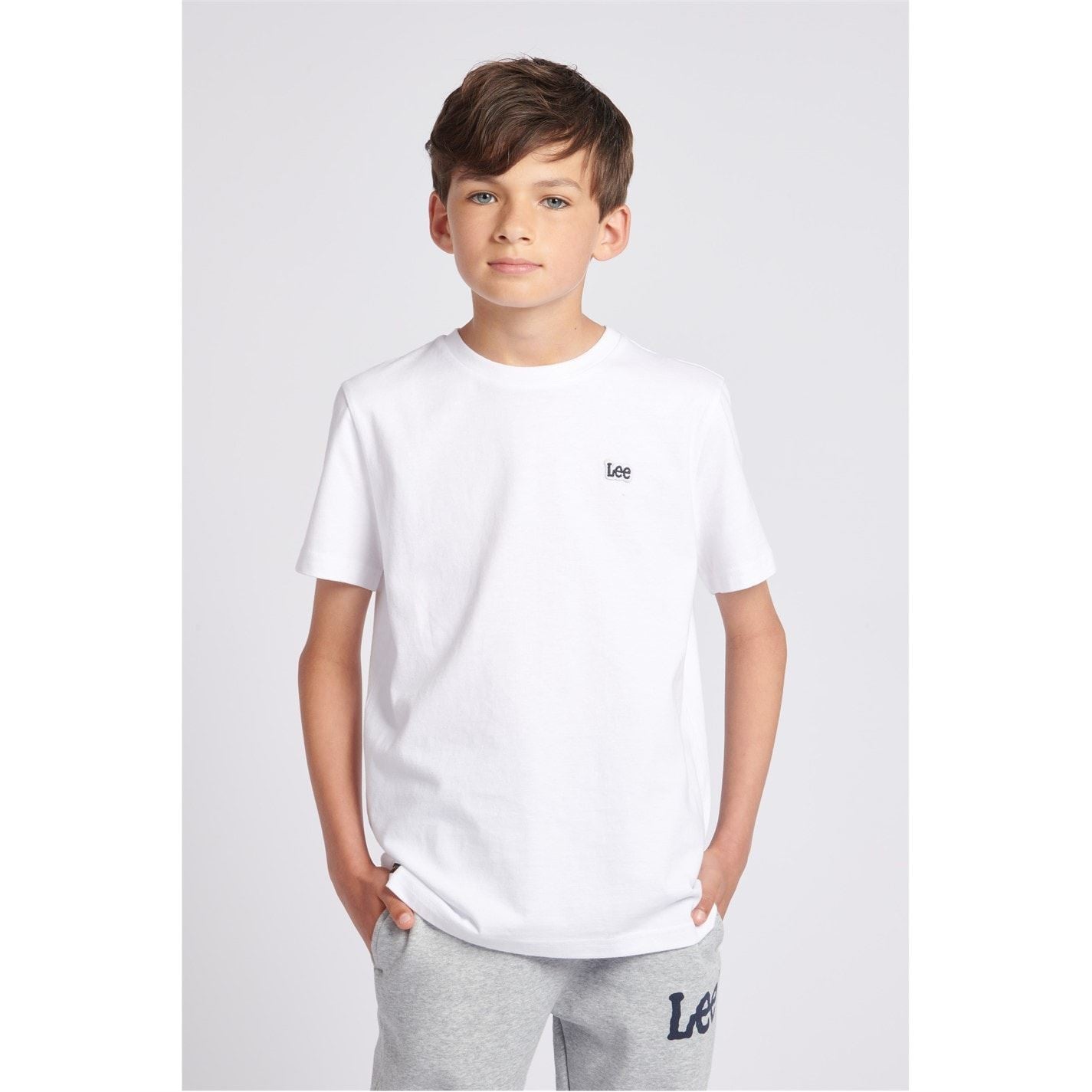 Lee Crew Neck Lettering Regular Fit T-Shirt