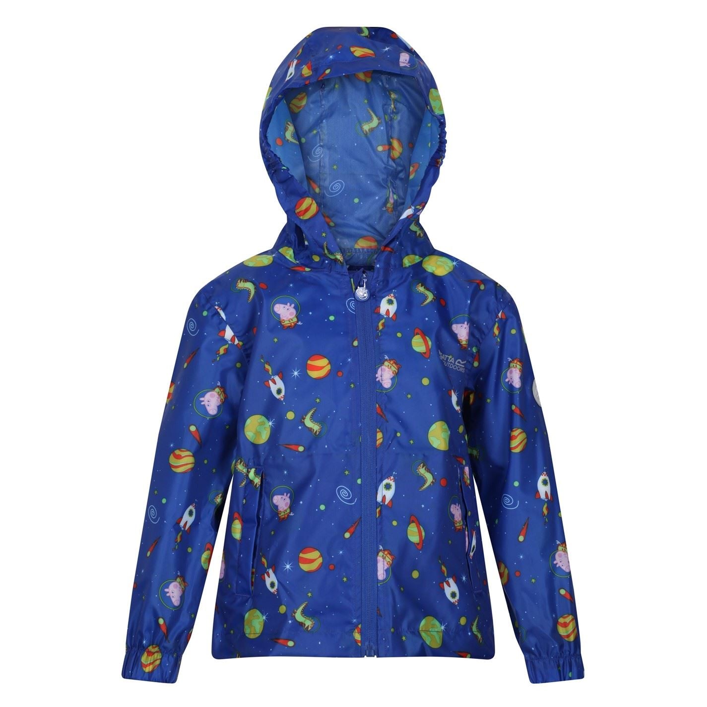 Pepa Hooded Rain Jacket Elasticated Cuff