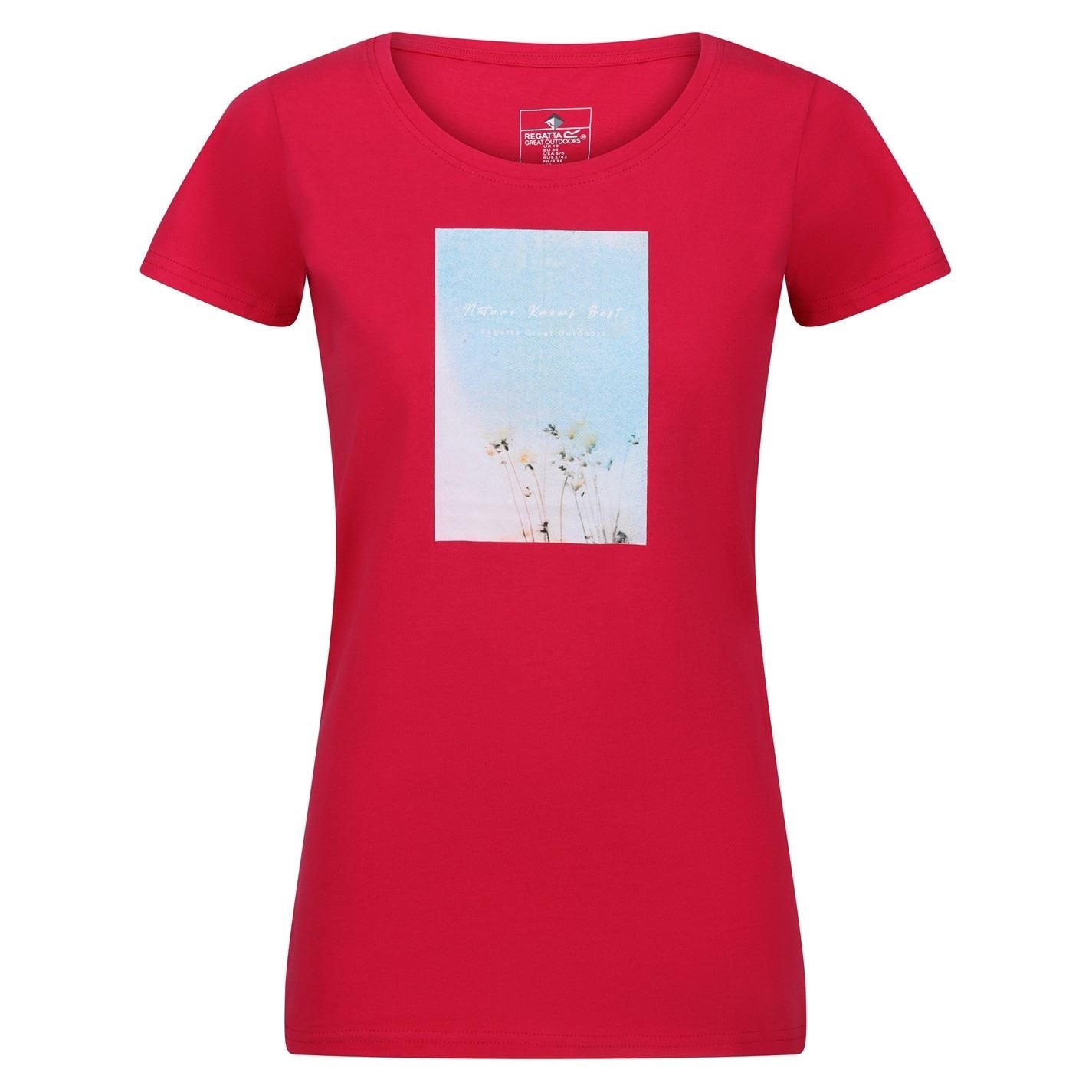 Regatta Regular Fit Scoop Neck T-Shirt