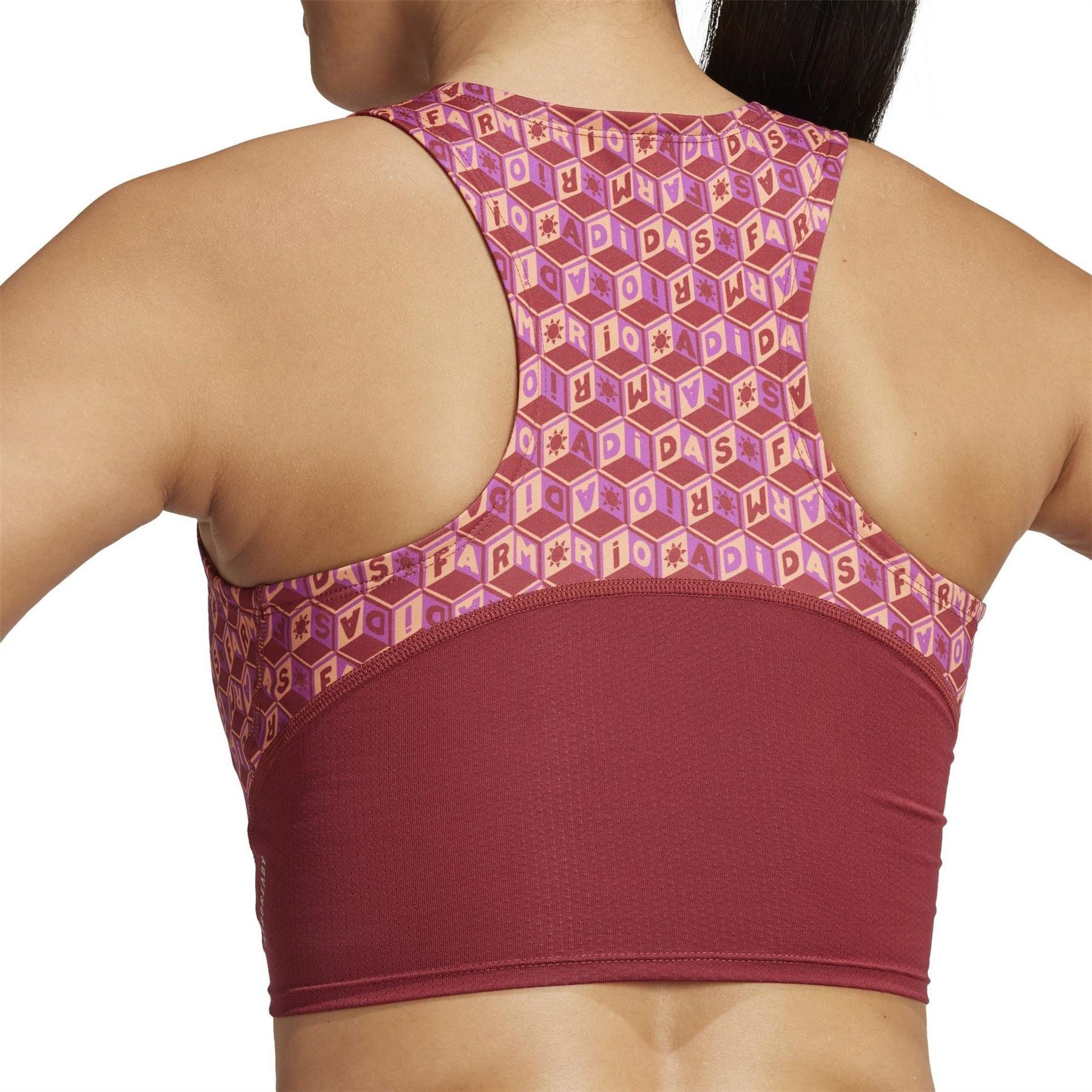 adidas Womens Adizero X Farm Crop Top