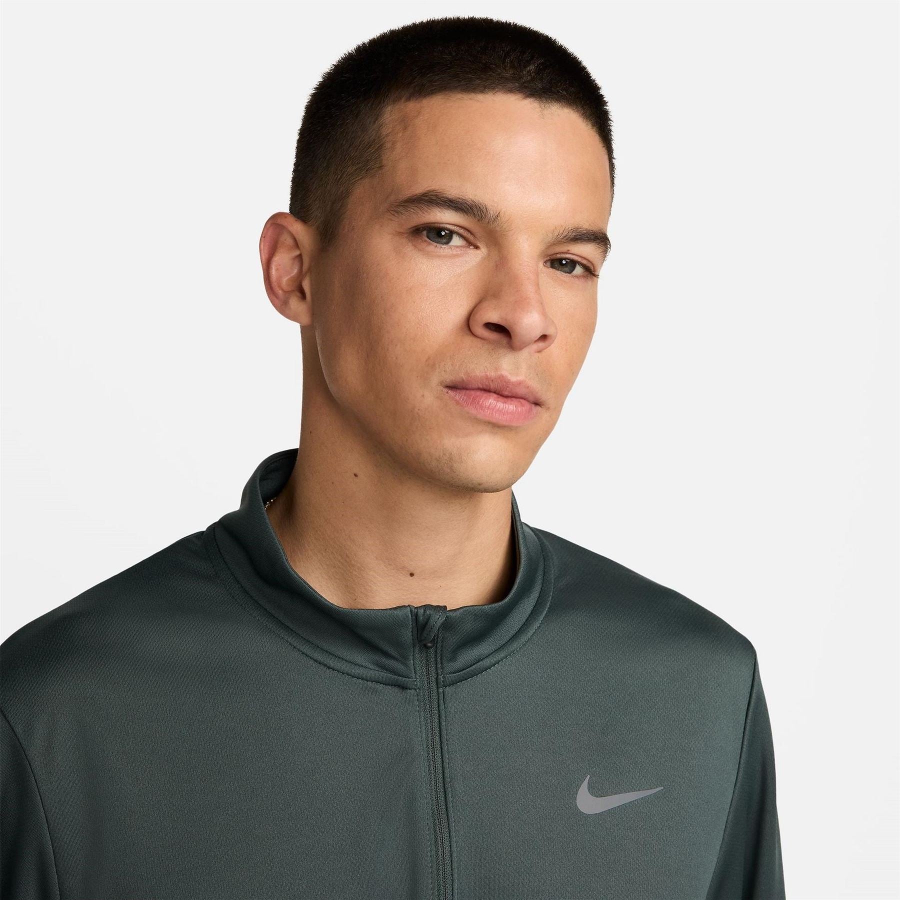 Nike Mens Half Zip Core Long Sleeve Running Top