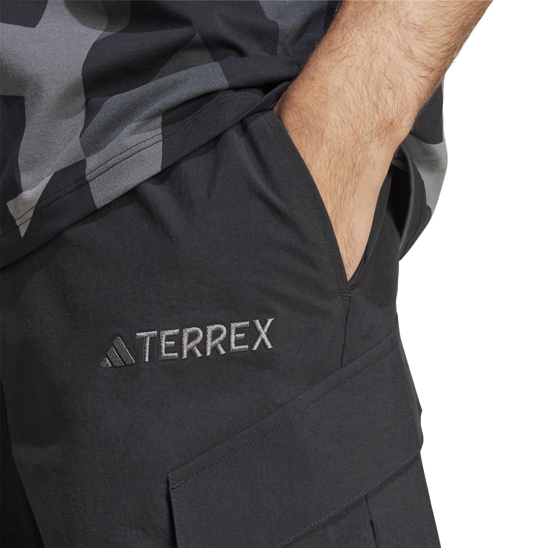 adidas Mens Terrex Xploric Cargo Shorts