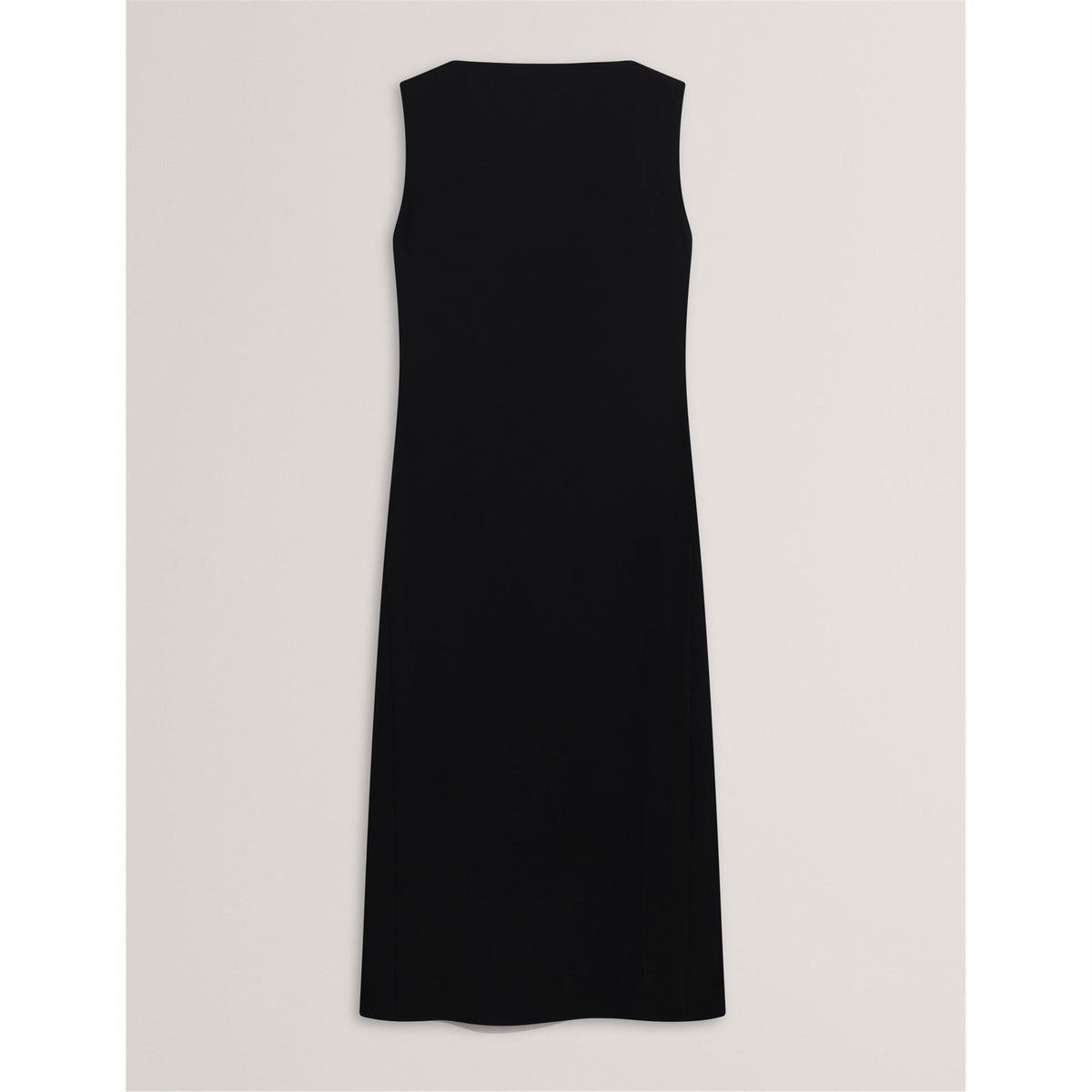 Ted Baker Pleat Sleeveless Midi A-Line Dress