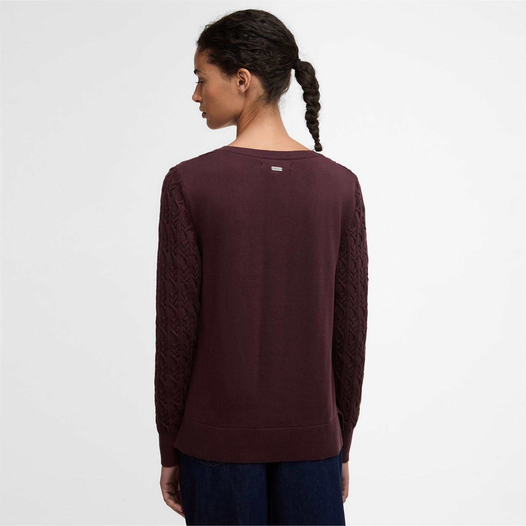 Barbour V Neck Knit
