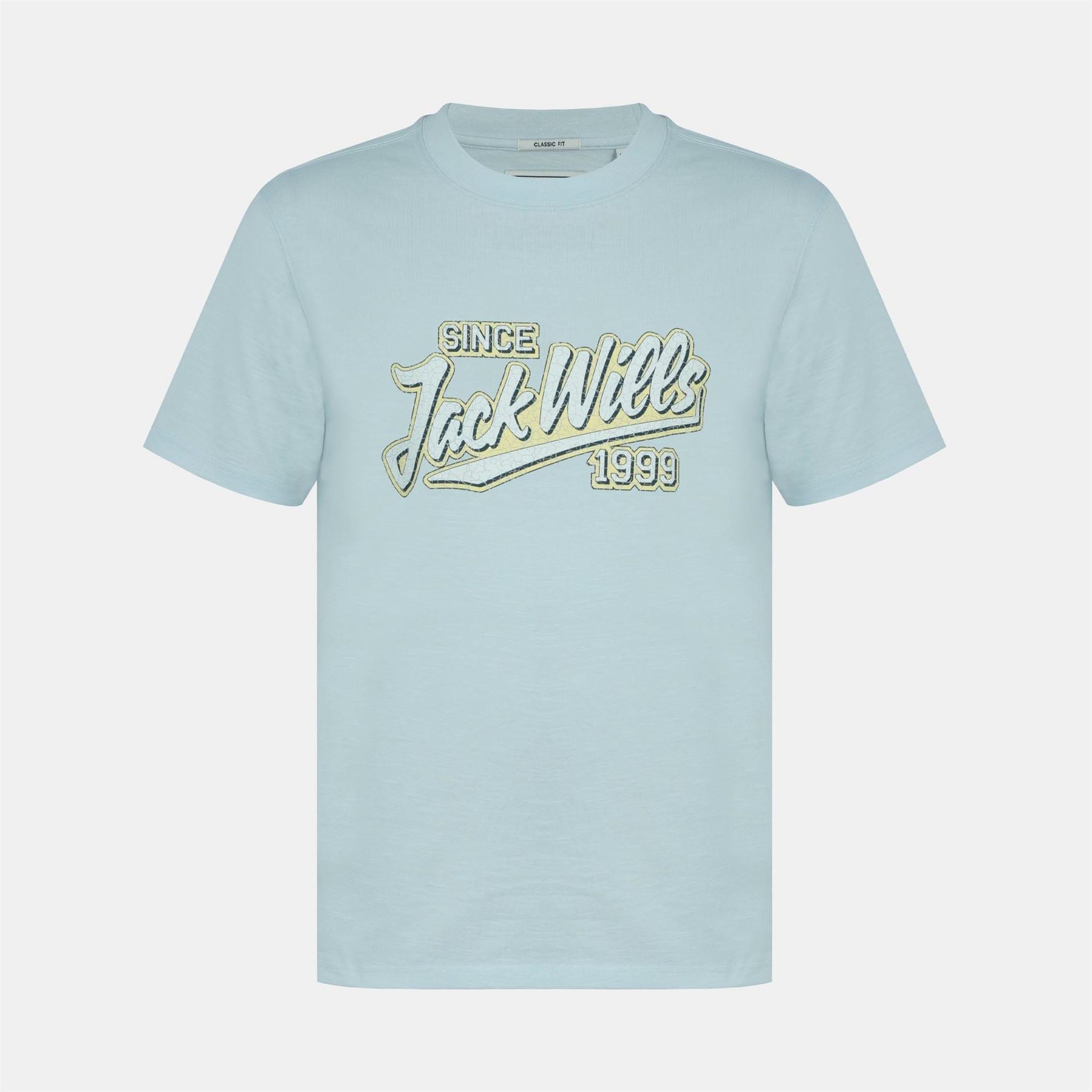 Jack Wills Retro Graphic Cotton Short Sleeve Crew Neck T-Shirt