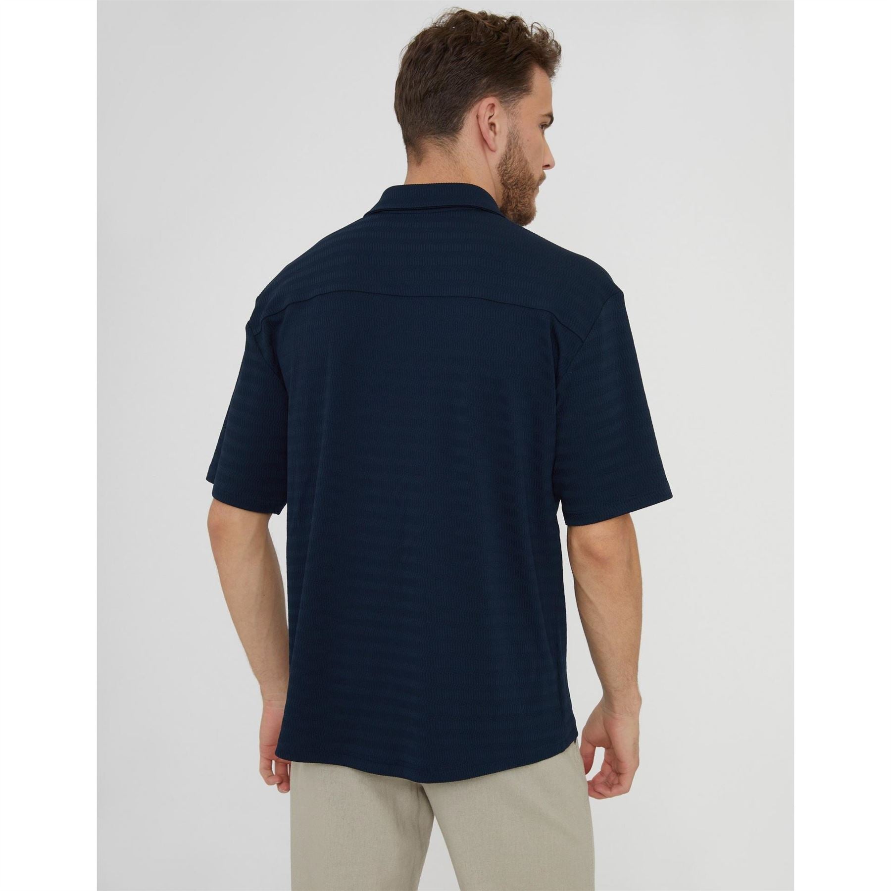 Threadbare Drewrea Relaxed Fit Short Sleeve Shirt