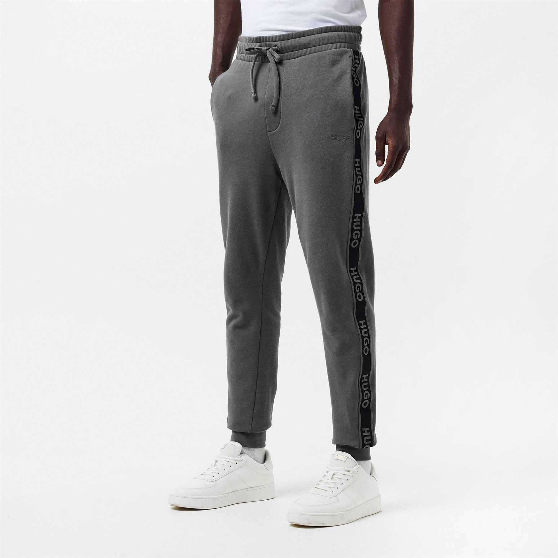 Hugo HUGO Bodywear Liam Closed Hem Soft Fleece Joggers with Elasticated Cuffs