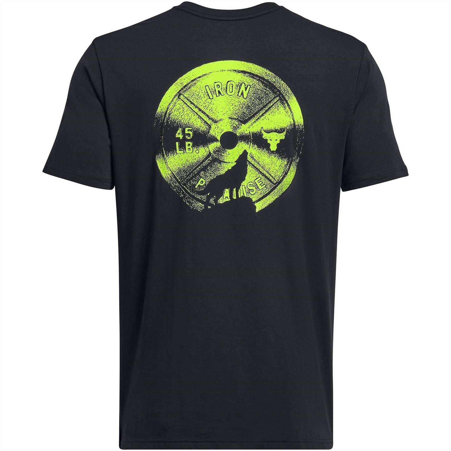 Under Armour Project Rock Night Graphic Crew Neck T-Shirt