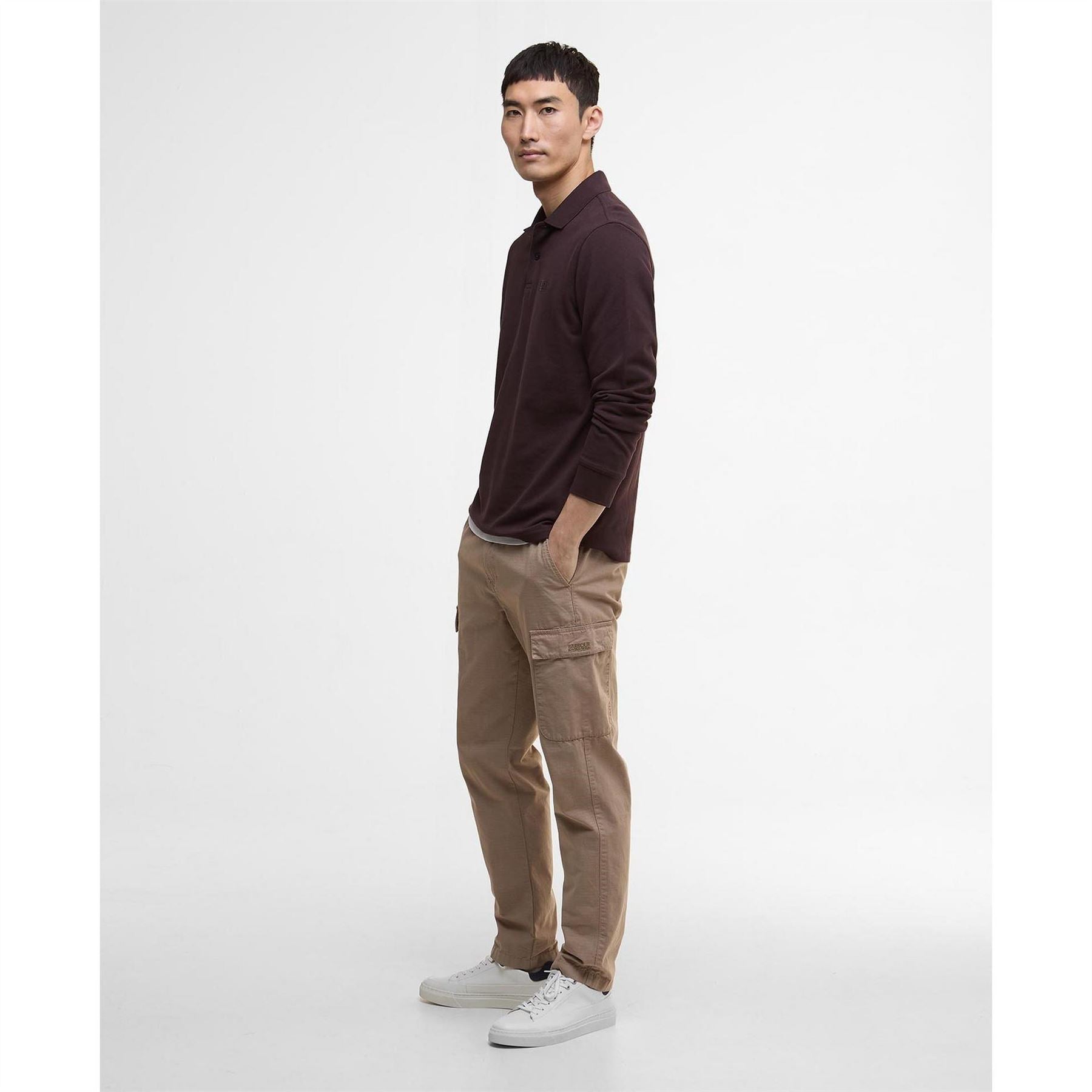 Barbour International Long Sleeve Polo Shirt