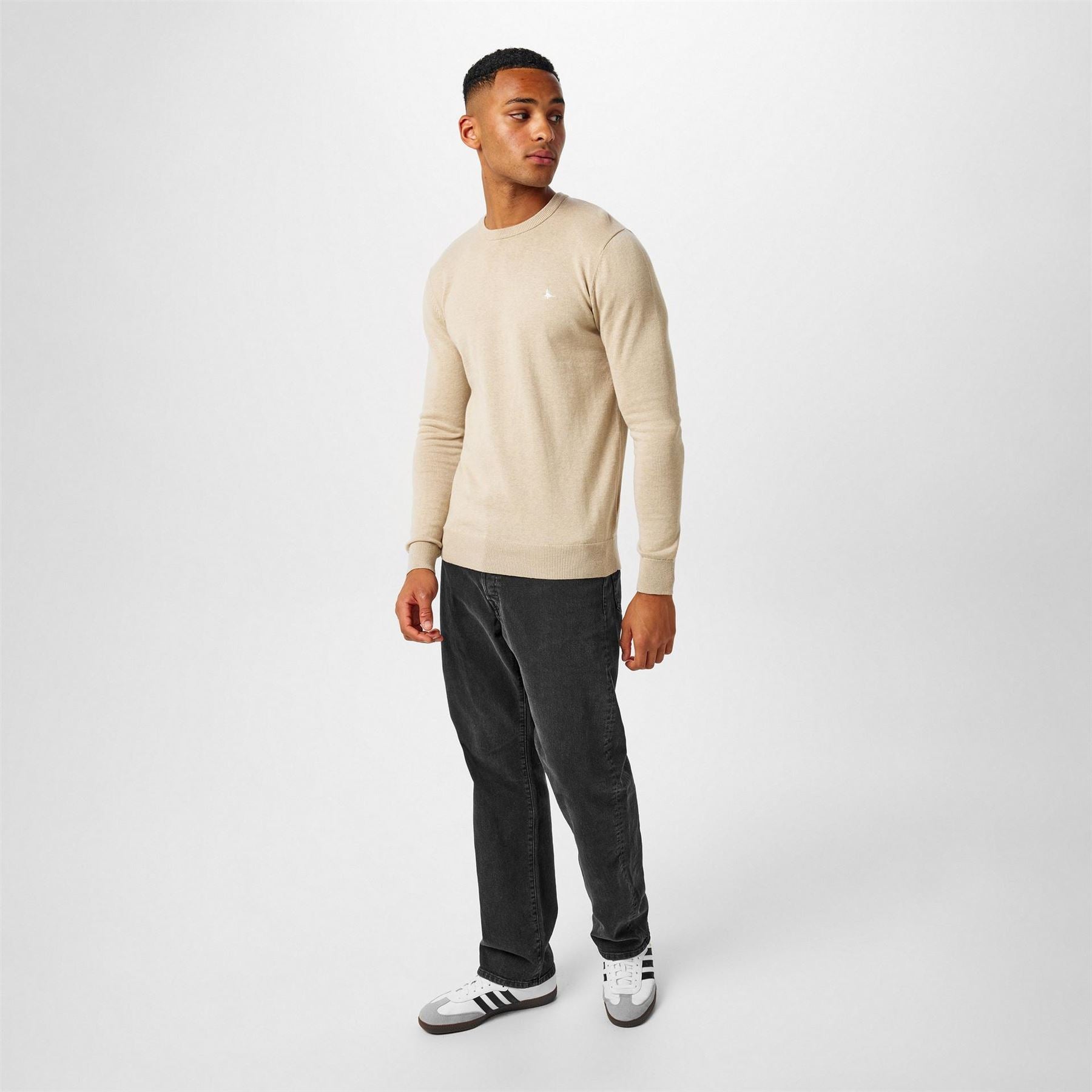 Jack Wills Seabourne Crew Neck Logo Jumper