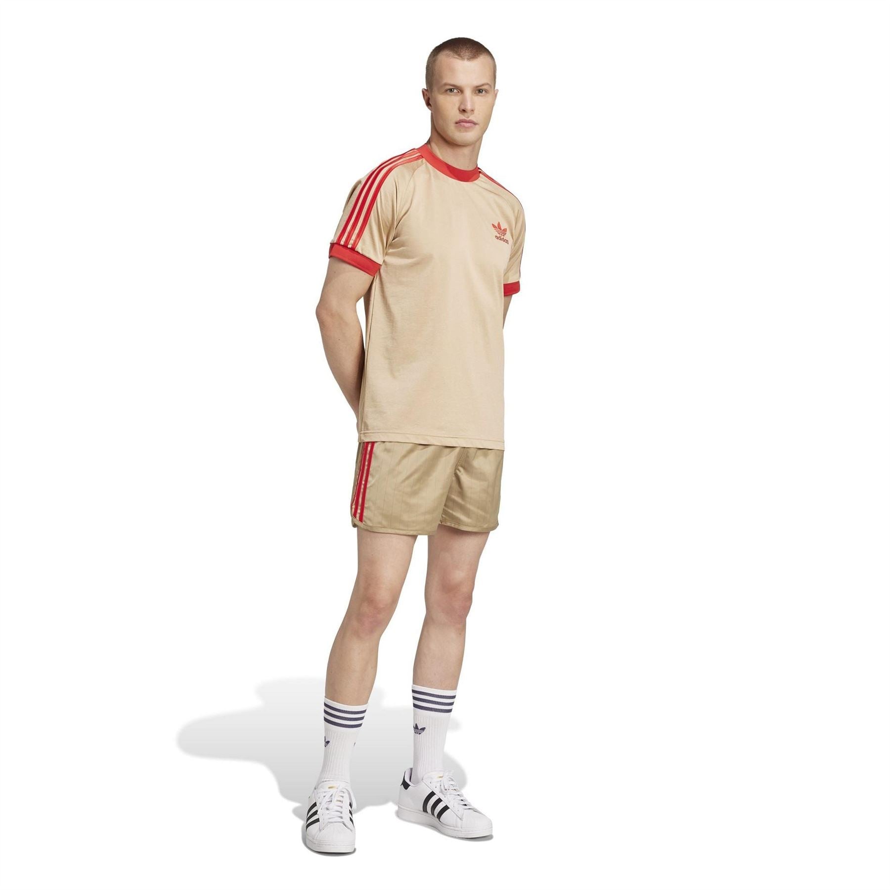 adidas Mens David Beckham Originals 3 Stripes Shorts