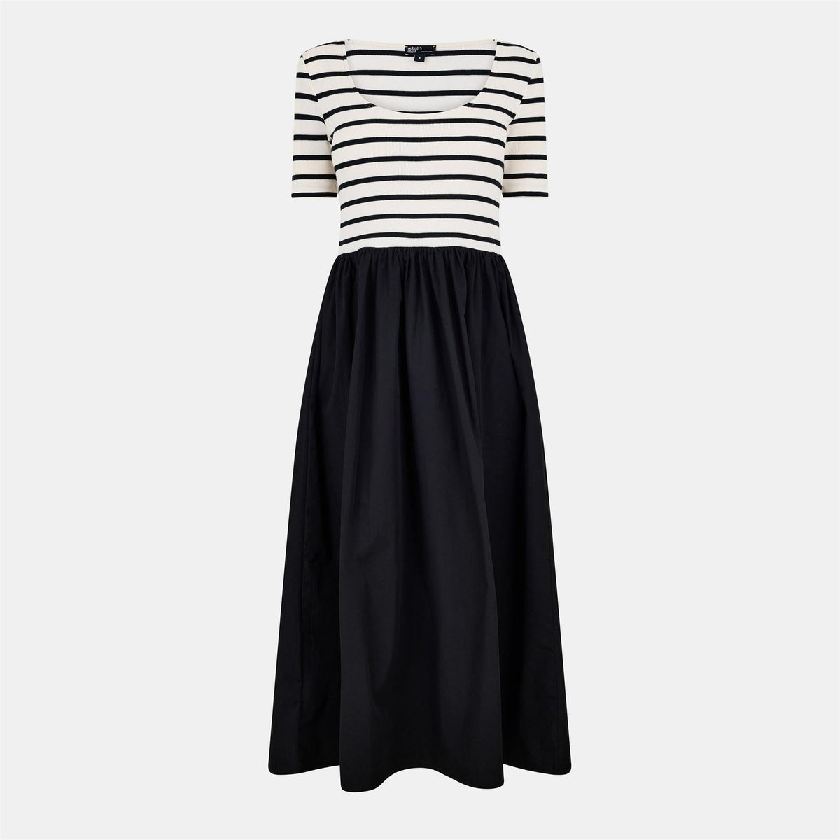 Nobodys Child Tie Boat Neck Midi T-Shirt Dress