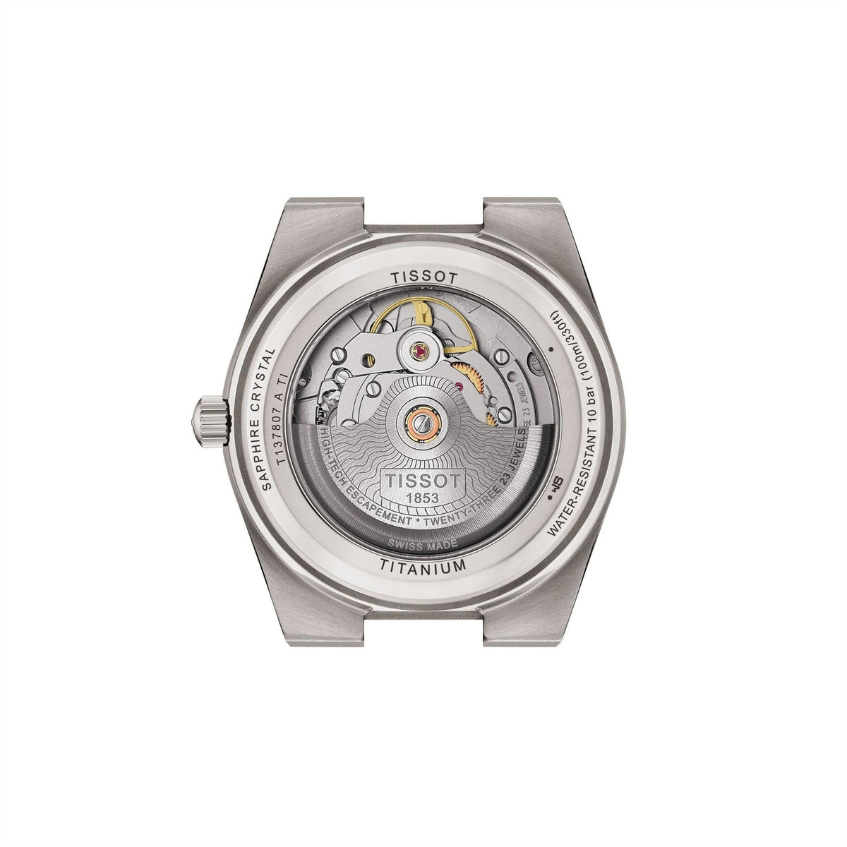 Tissot Prx Titanium Automatic Analogue Watch