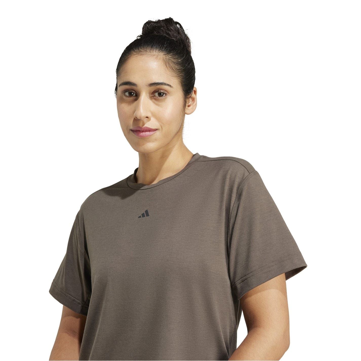 adidas Power Crew Neck Short Sleeve Jersey T-Shirt