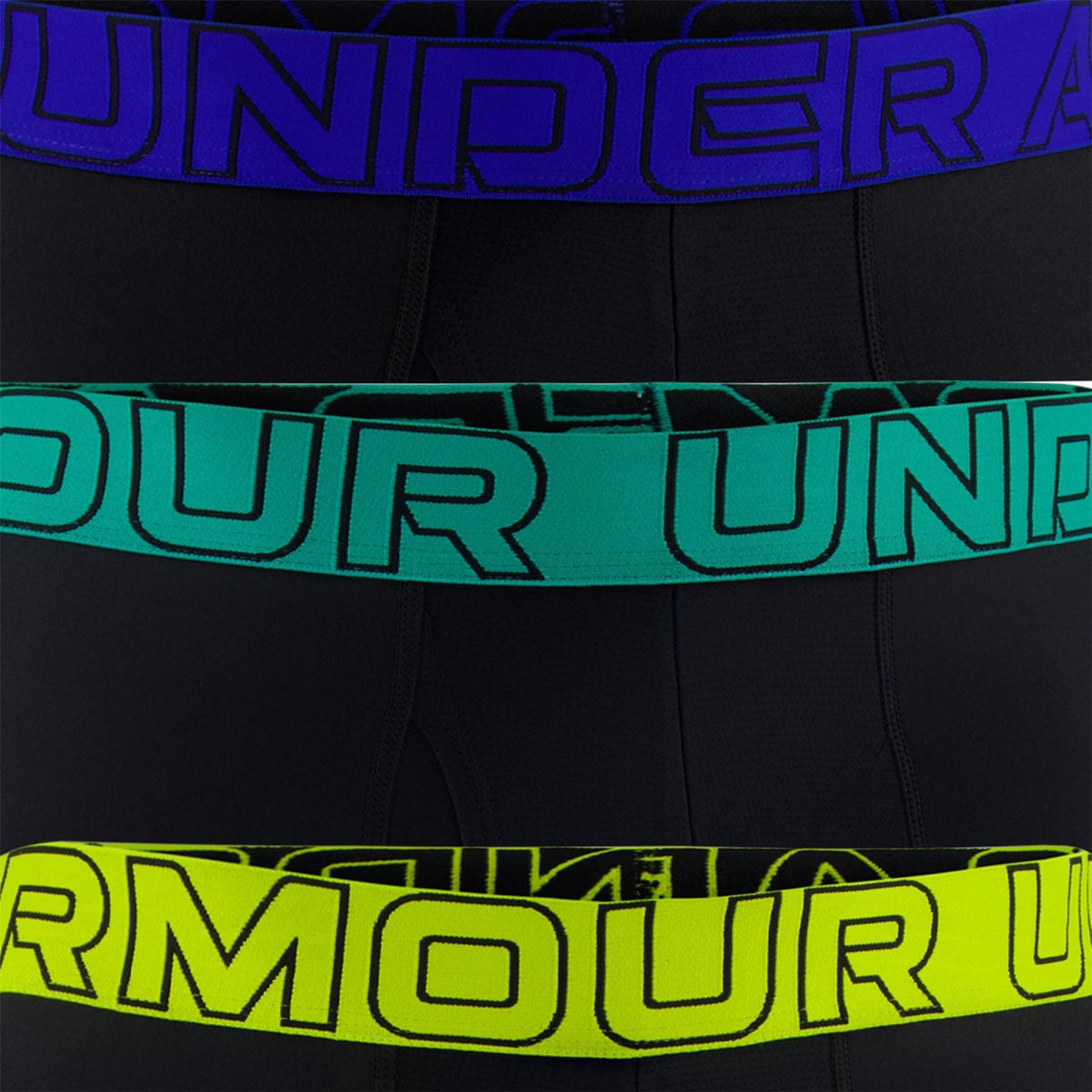 Under Armour Mens Performance Tech™ 6 Inch 3 Pack