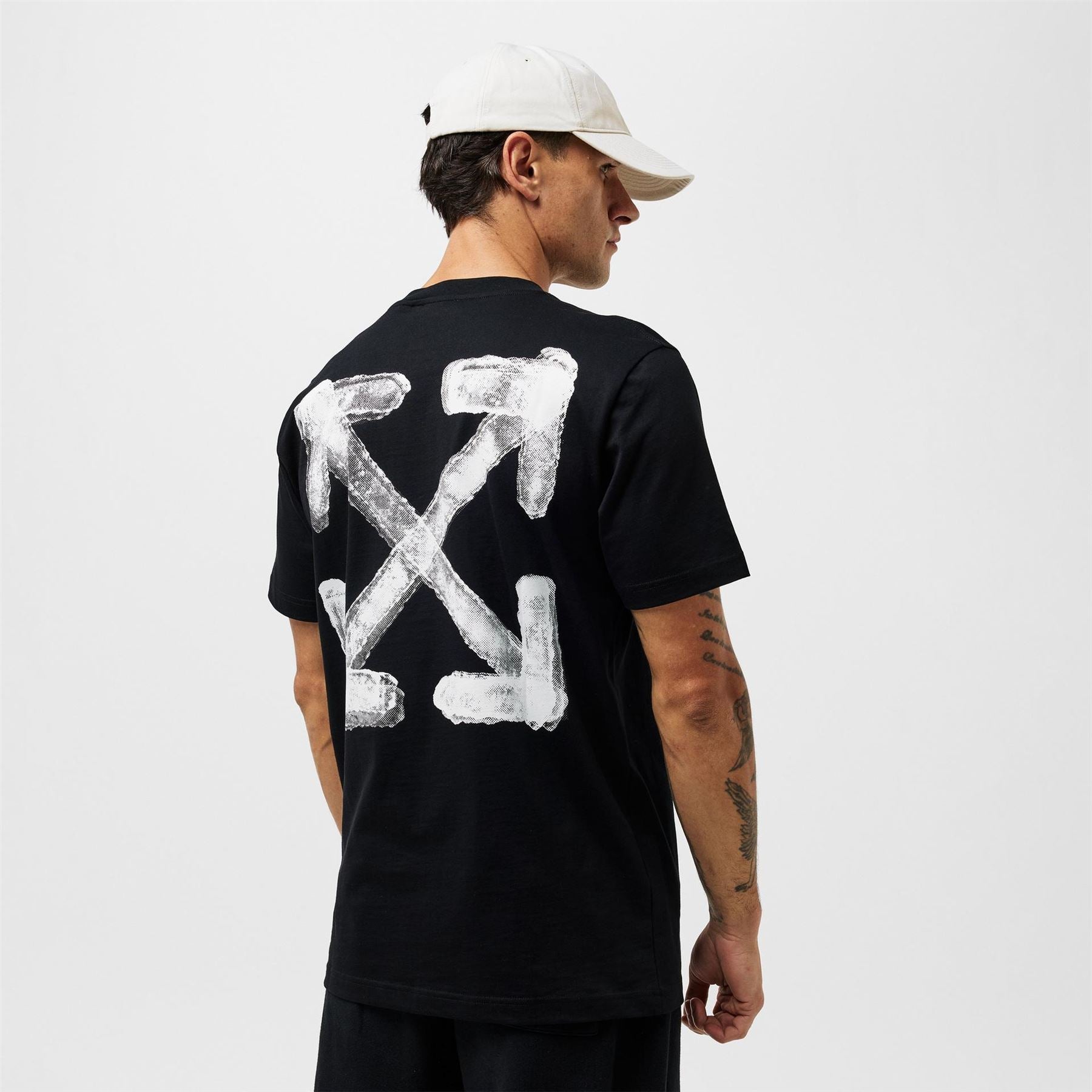 Off White Spray Arrow Regular Fit T-Shirt