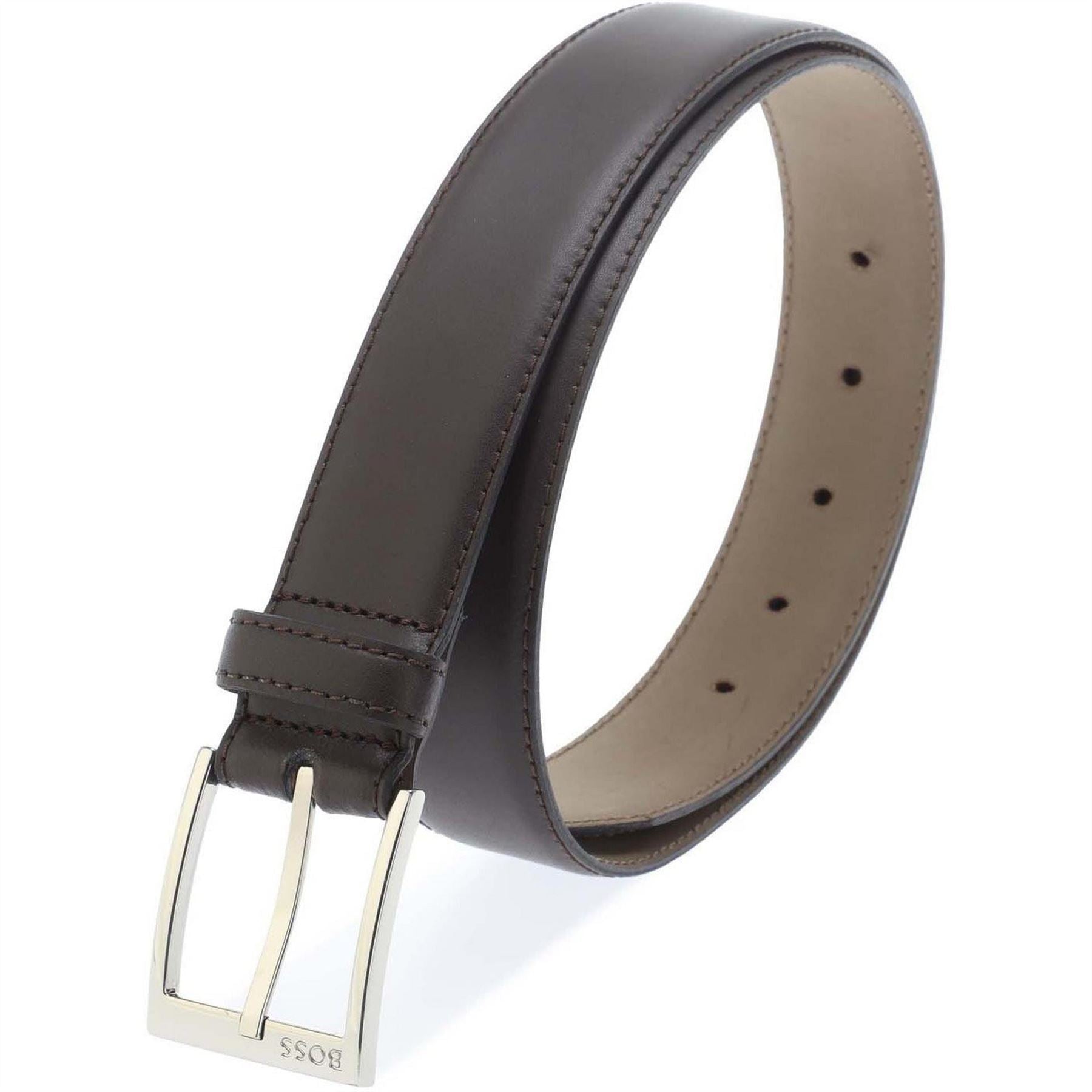 Boss Mens Ellotyo Sz35 10200670 02 Leather Belt