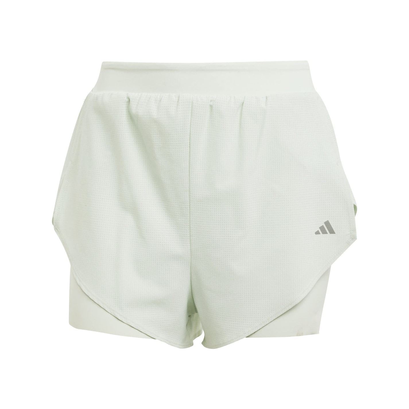adidas Womens Designed For Training Hiit 2 In 1 Shorts