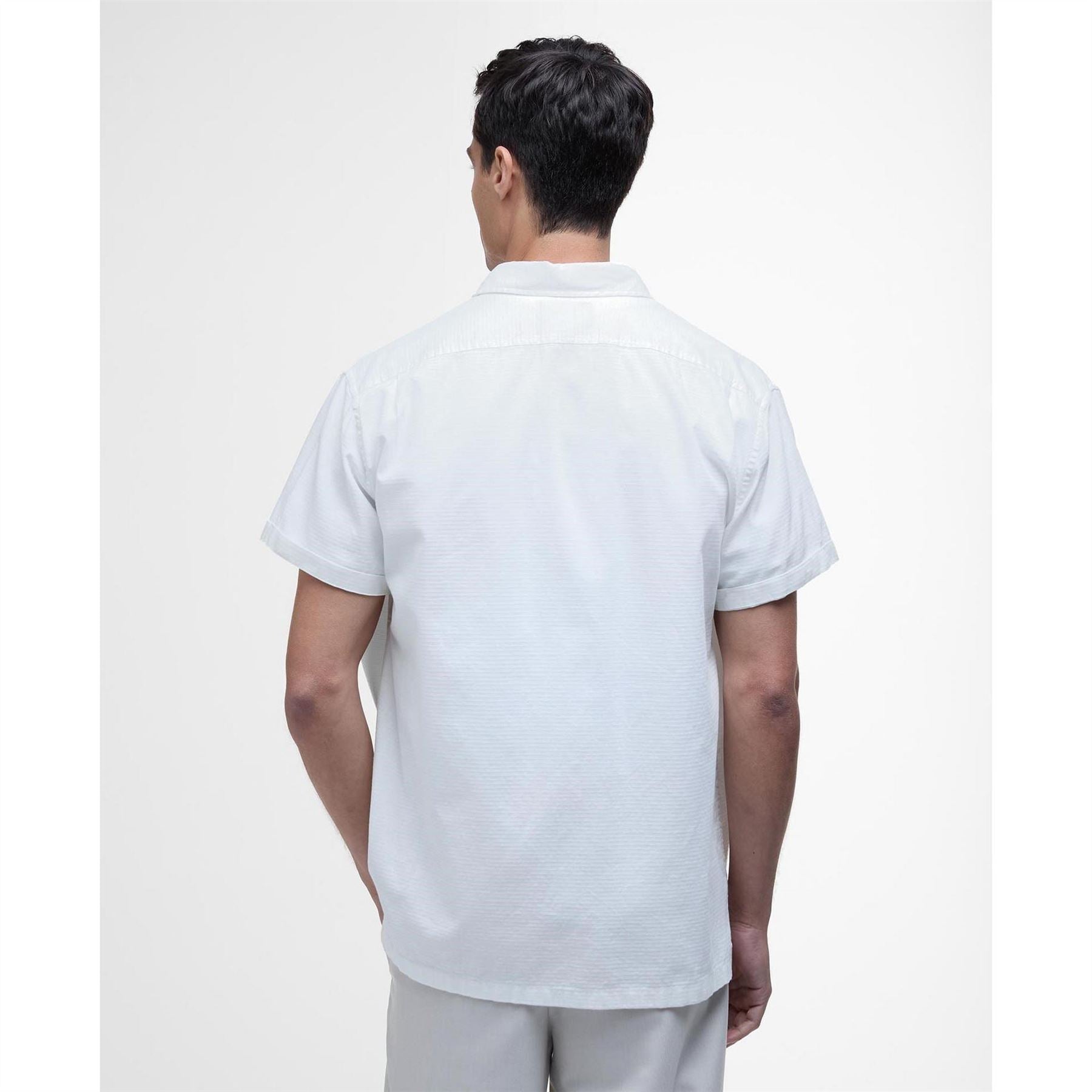 Barbour International Textured Short Sleeve Shirt