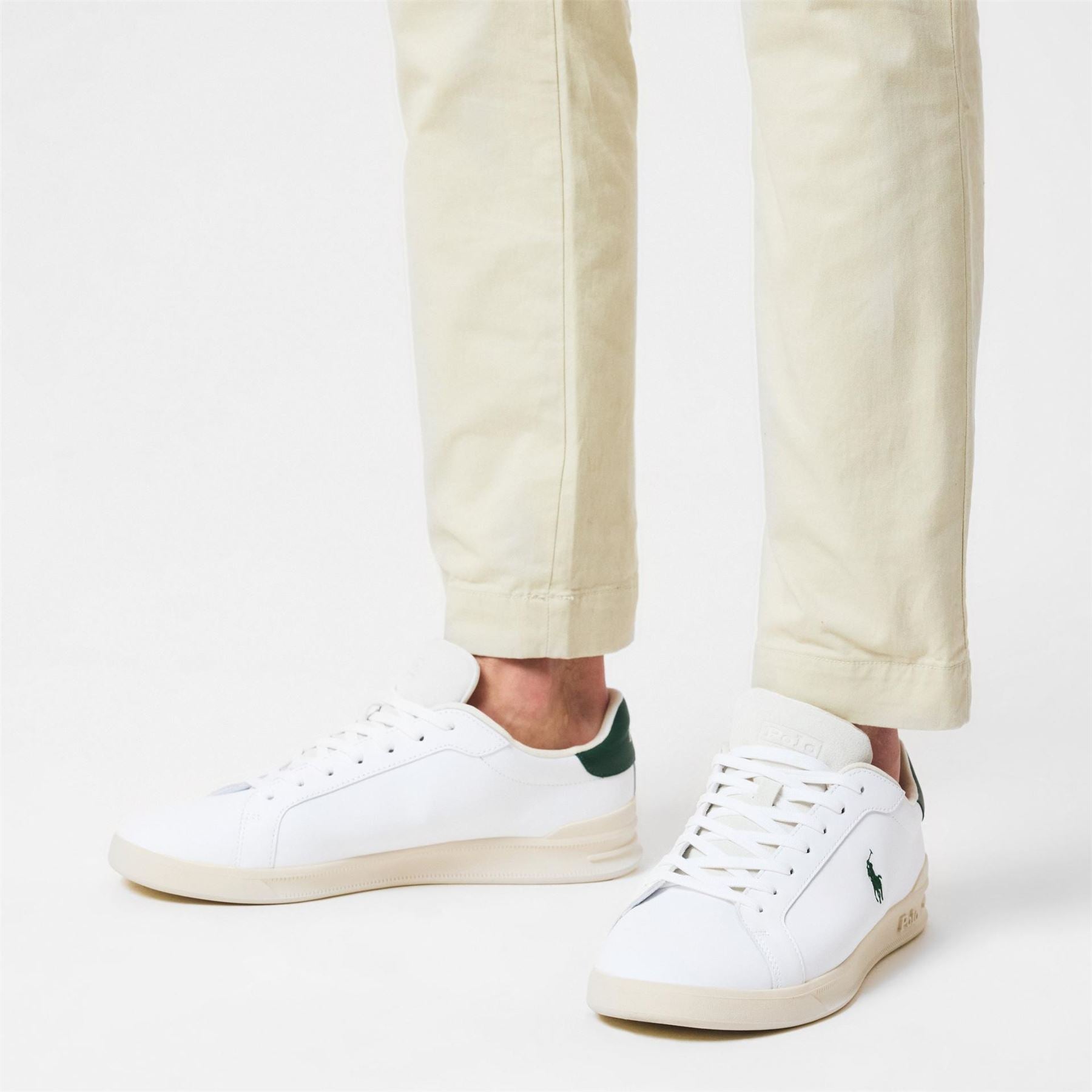 Polo Ralph Lauren Heritage Court Low Top Trainers