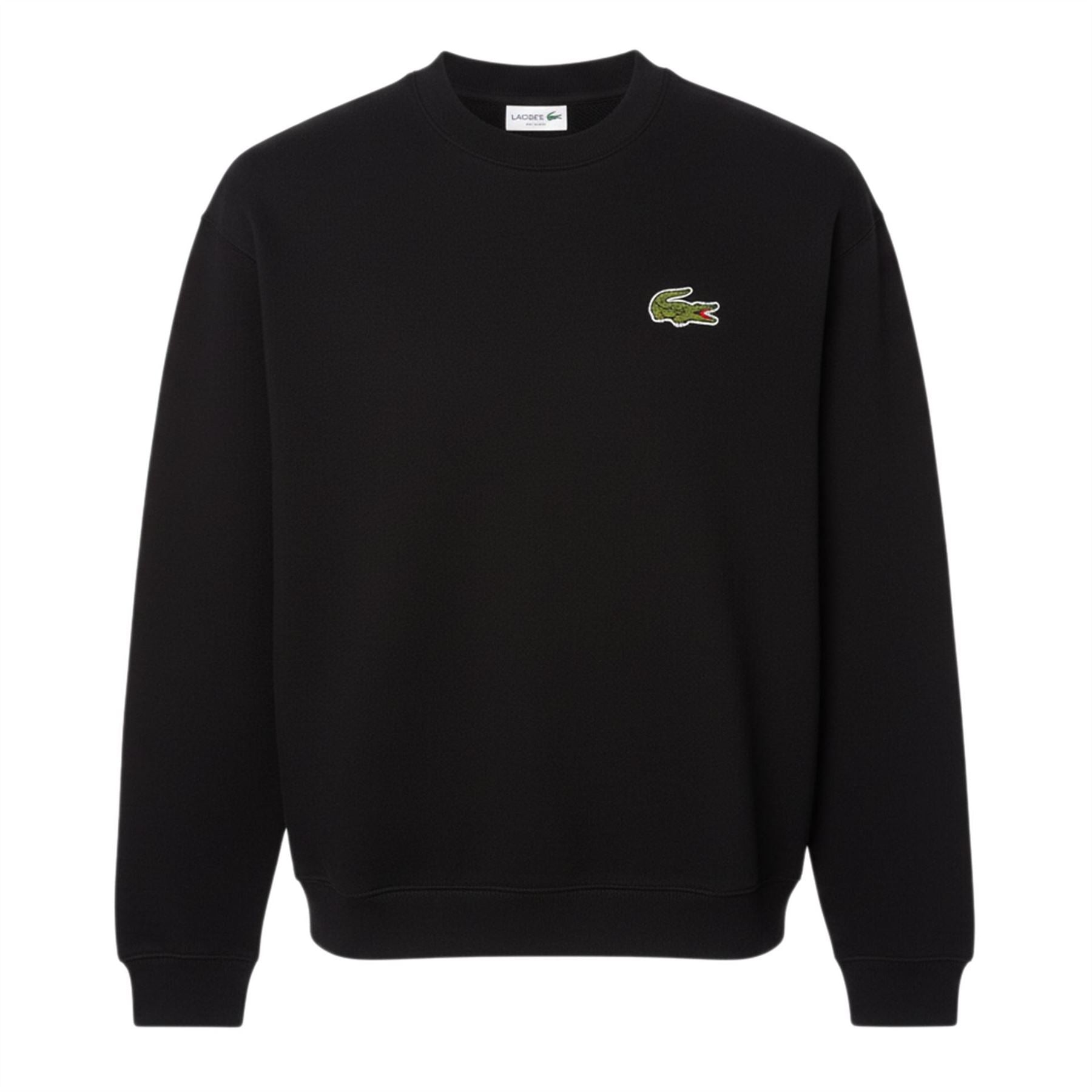 Lacoste Fit Badge Accent Fleece Sweatshirt
