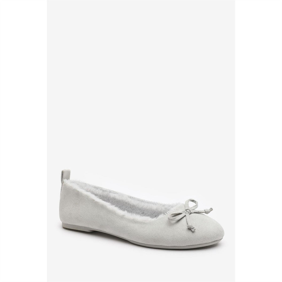 Wheres That From Solid Patterned Ballet Slippers