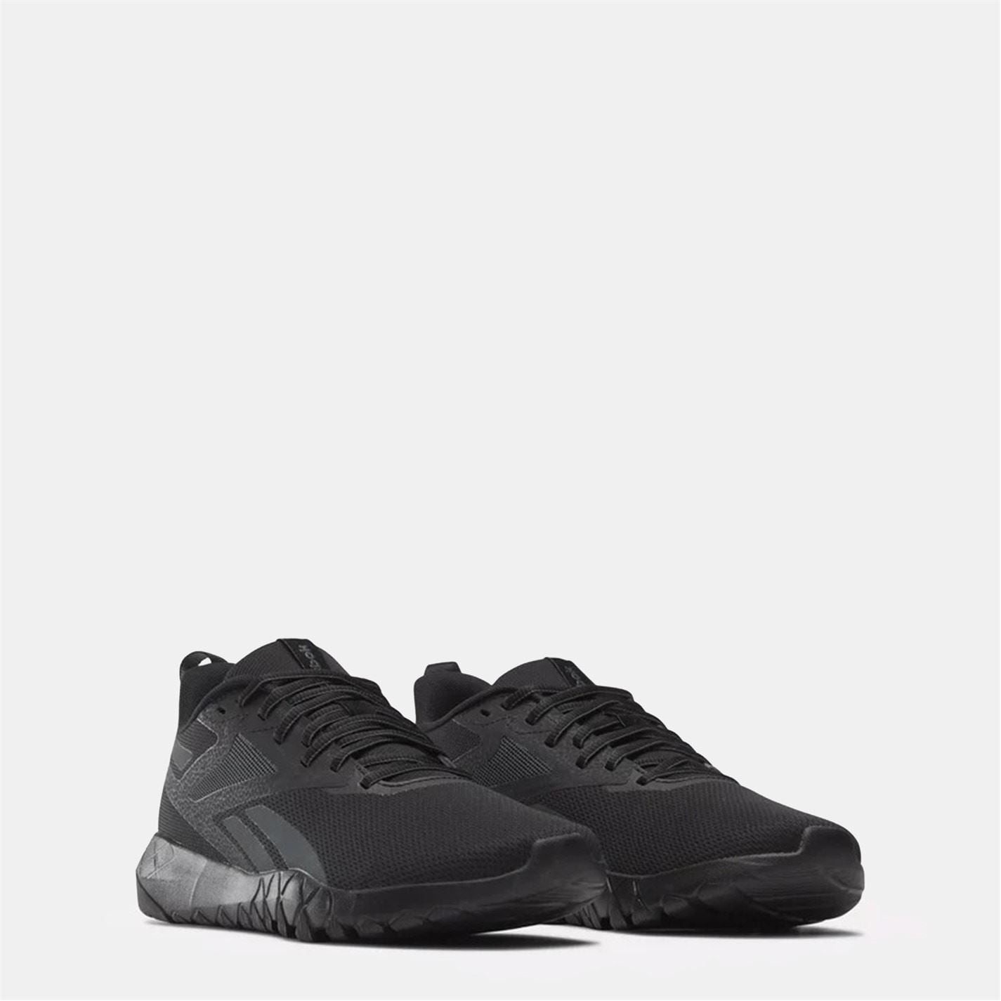 Reebok Flexagon Force 4 Training Round Toe Flat Heel Sneakers