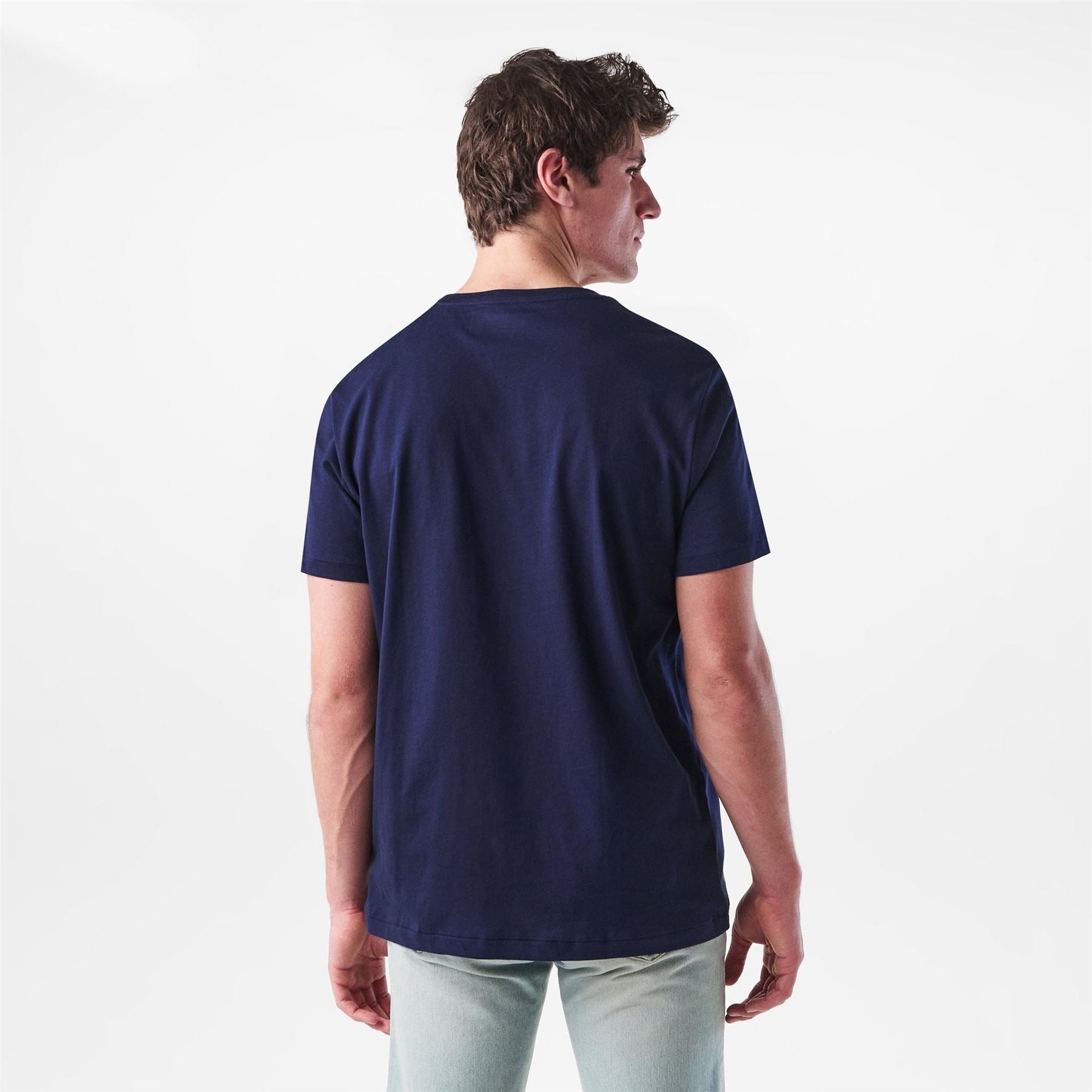 Polo Ralph Lauren Crest Logo Print Regular Fit Crew Neck T-Shirt