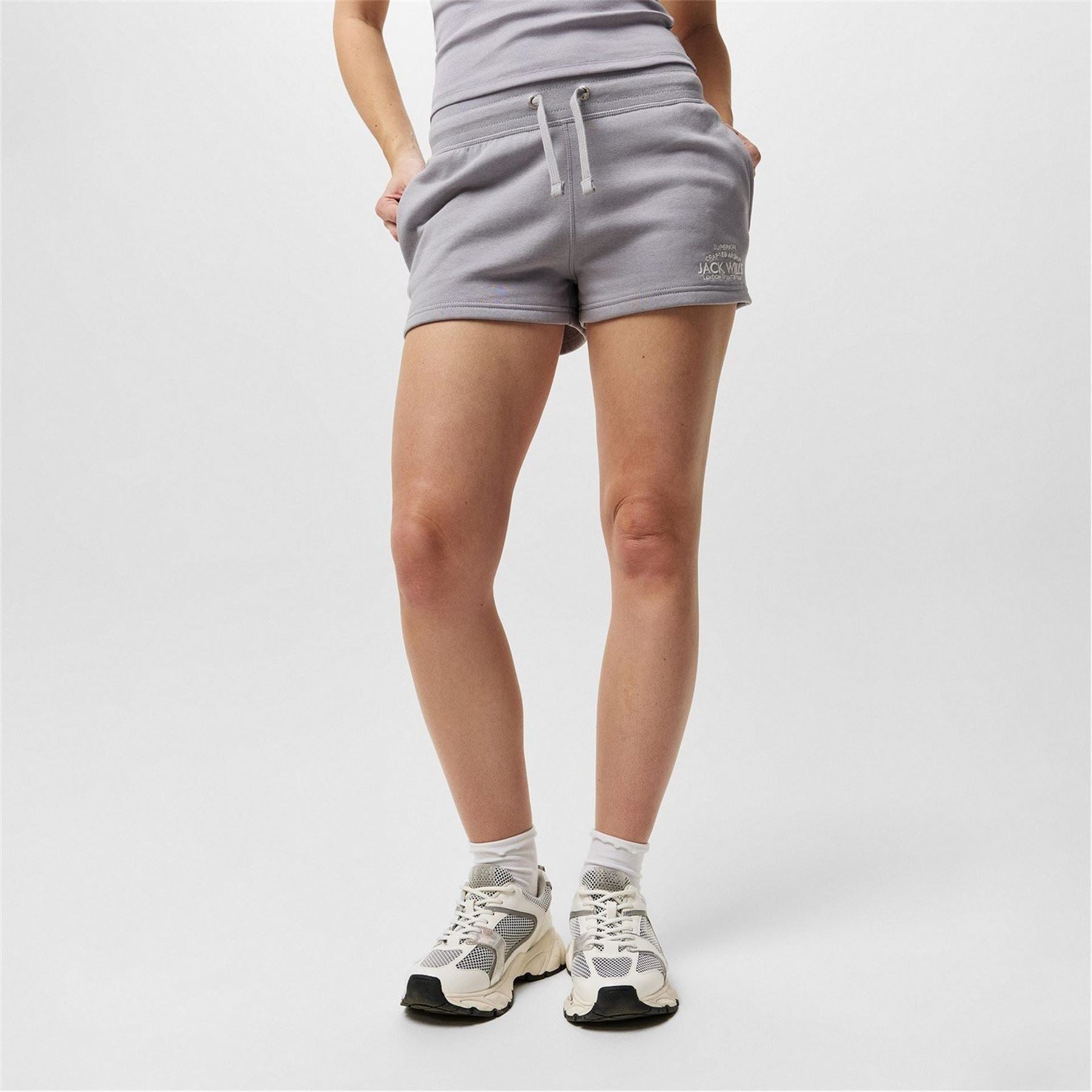 Jack Wills Bea Logo Sweat Shorts