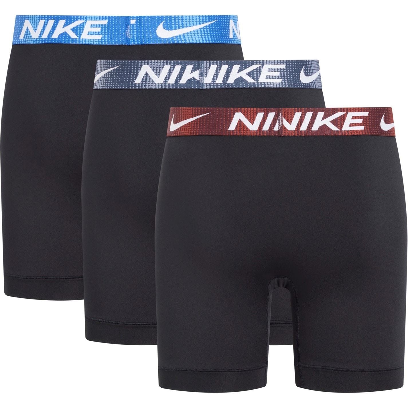 Nike Mens 3 Pack Dri Fit Boxer Shorts