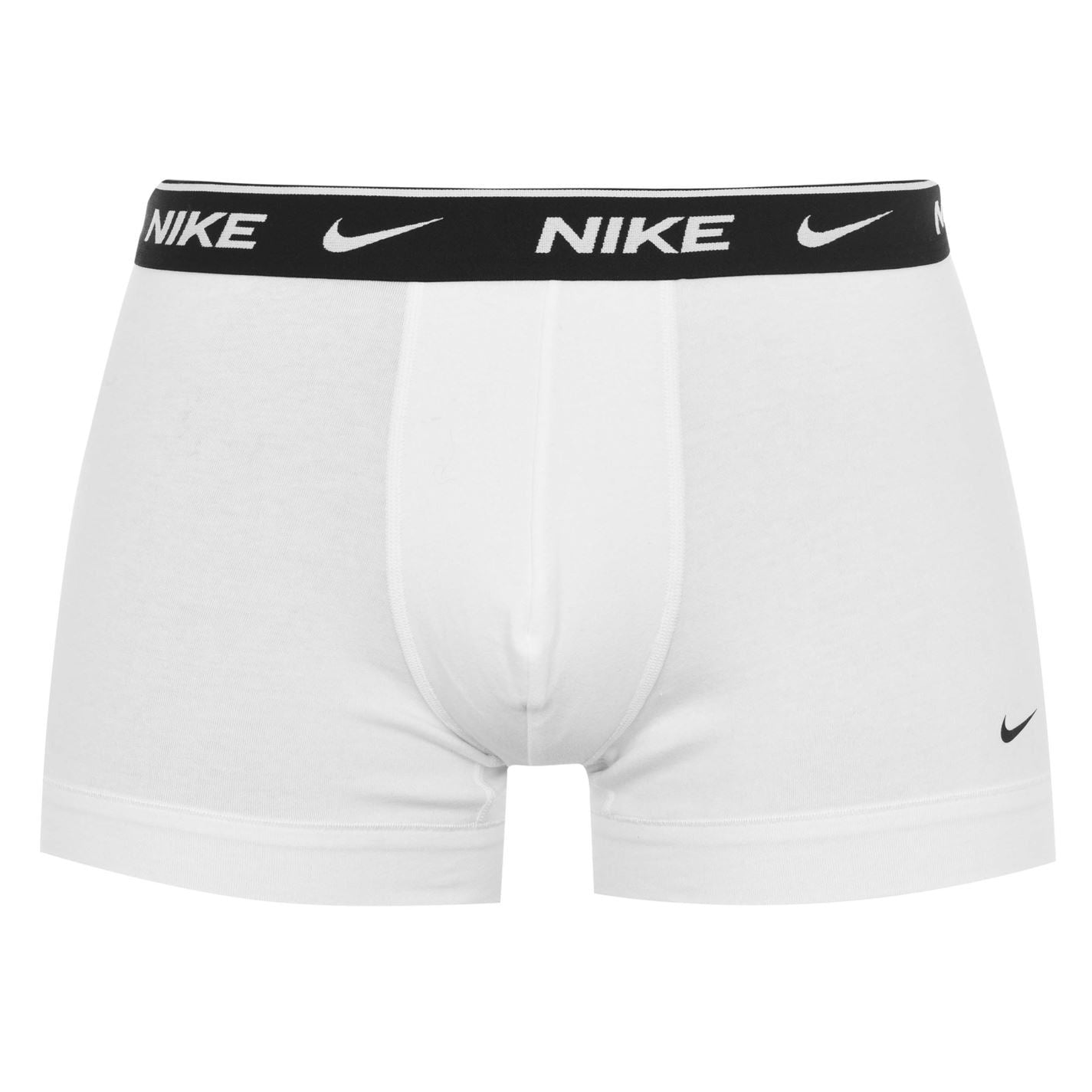 Nike Mens 3 Pack Everyday Cotton Trunks