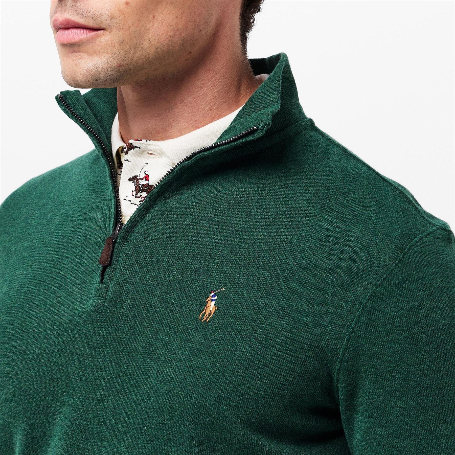 Polo Ralph Lauren Fleece Quarter Zip Sweater