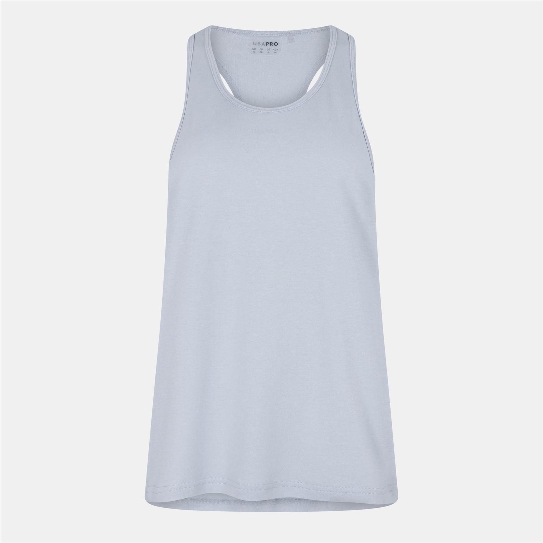 USA Pro Womens Classic Racer Back Sports Tank