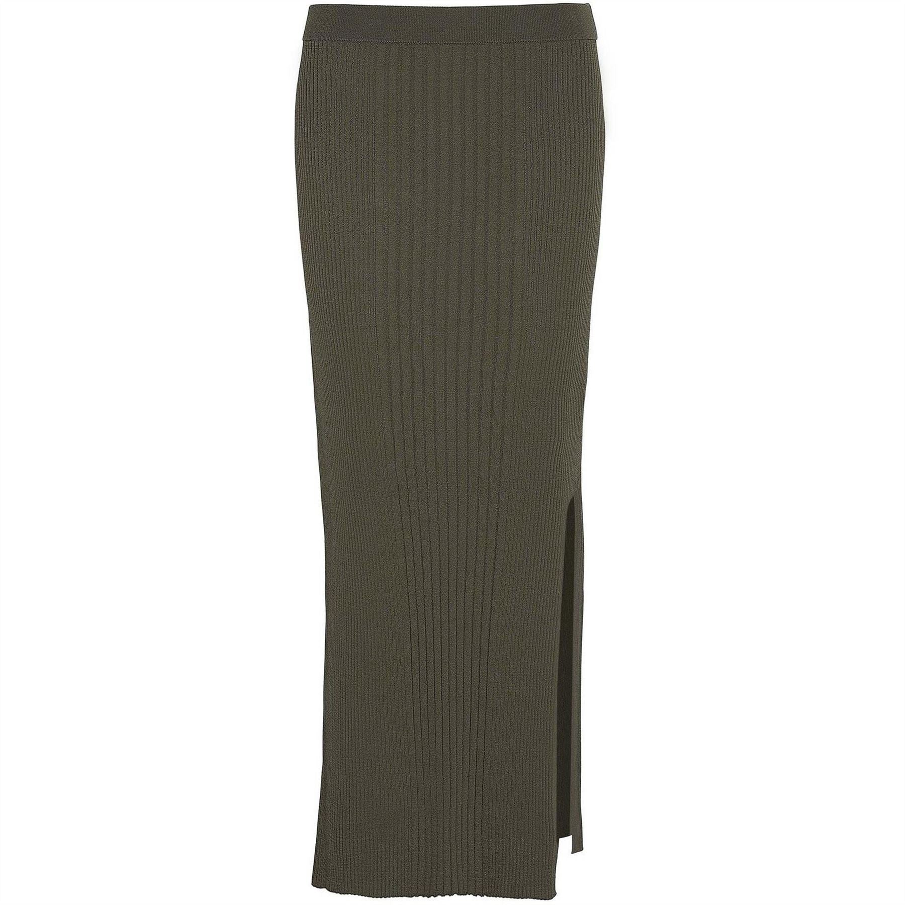Barbour International Knitted Midi Skirt