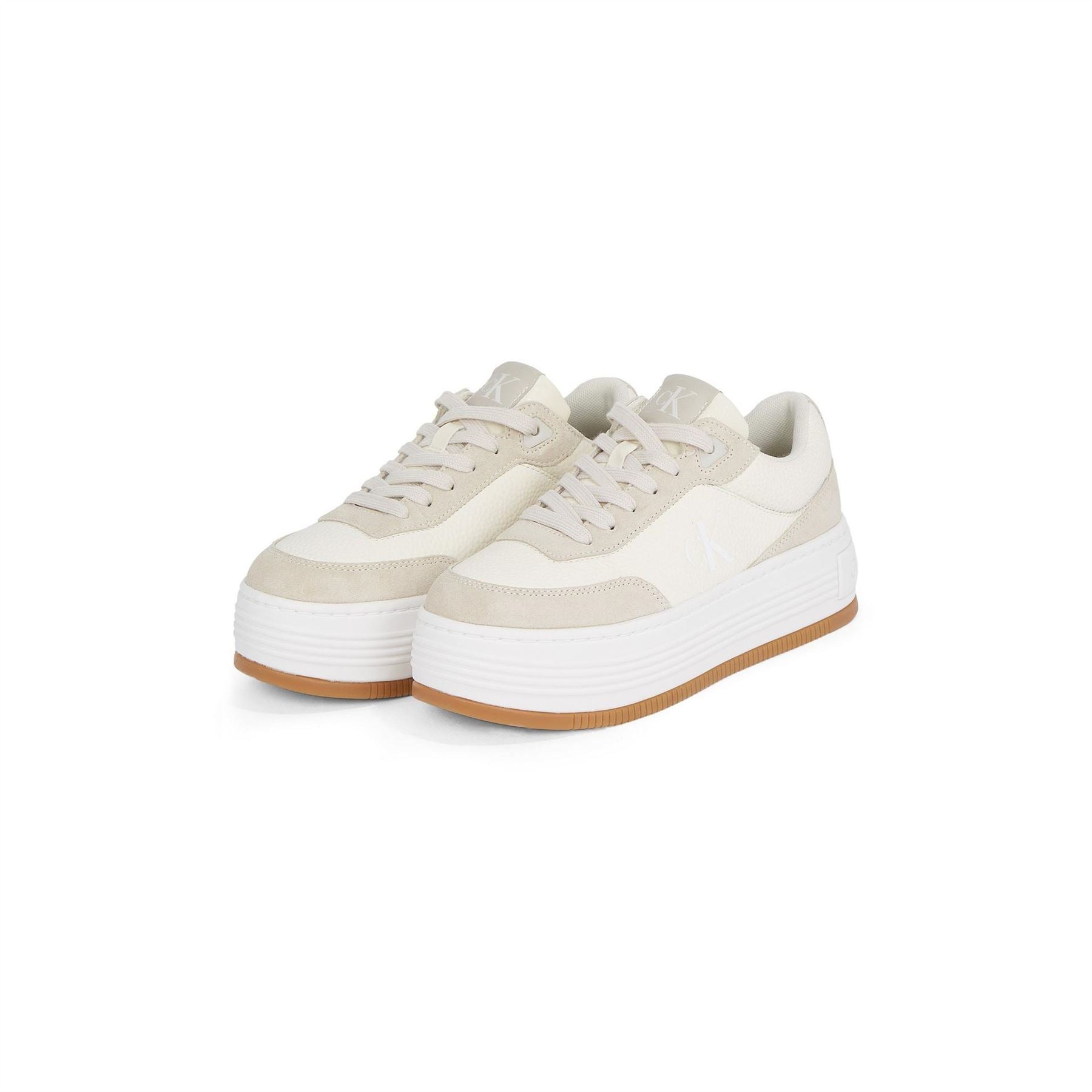 Calvin Klein Jeans Bold Low Lace Platform Trainers