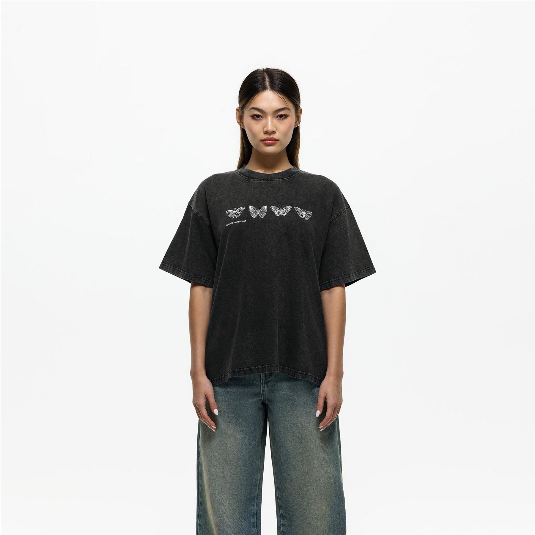 Good For Nothing Oversized T-Shirt White