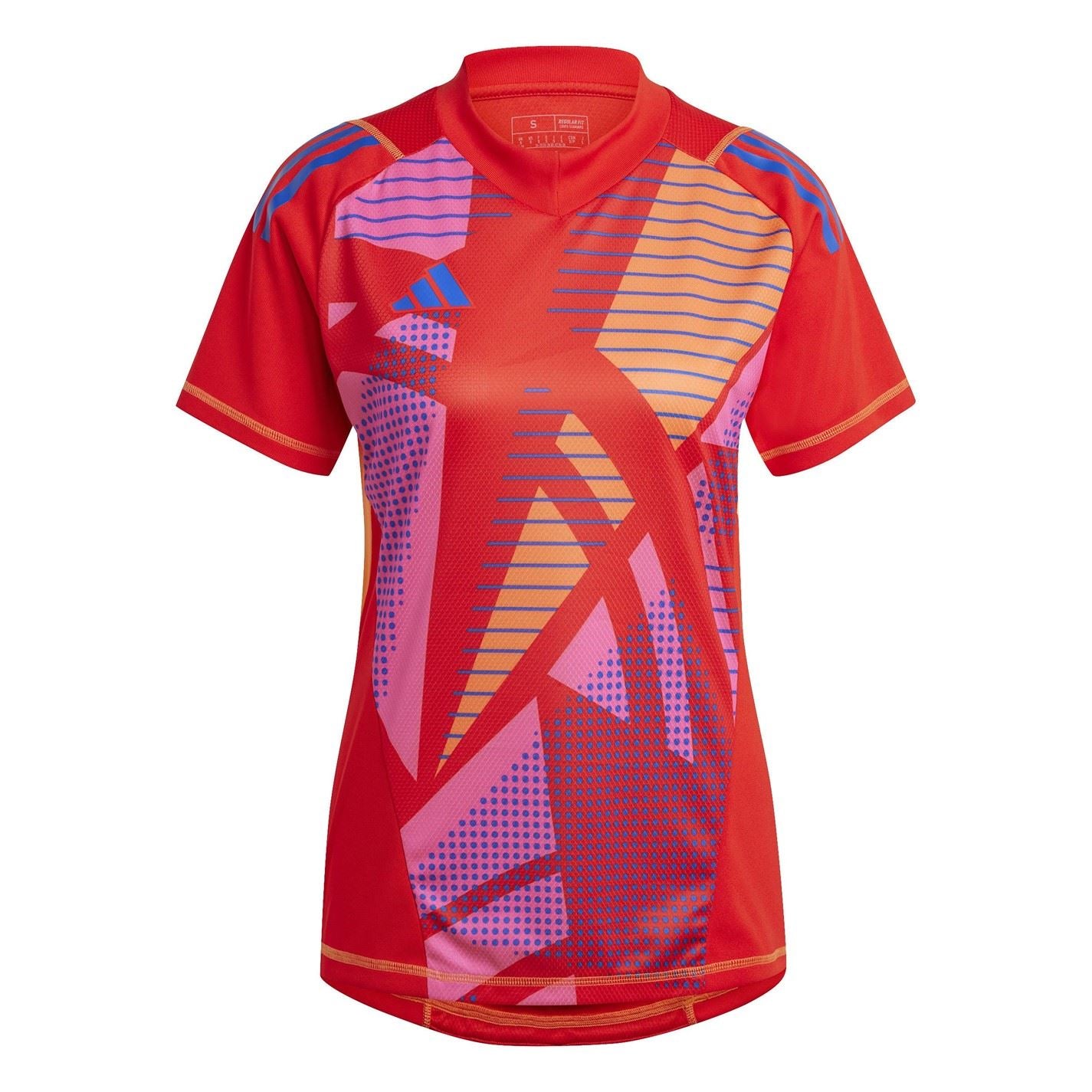 adidas T24 P Gk Regular Fit Raglan Sleeve V-Neck T-Shirt